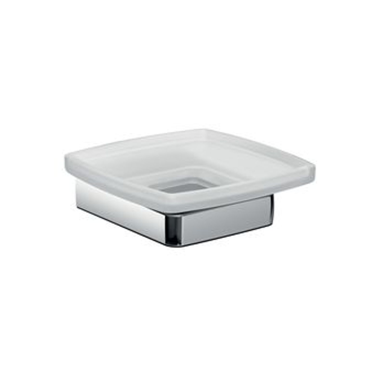 Emco Bad trend Seifenhalter Glasteil satiniert chrom