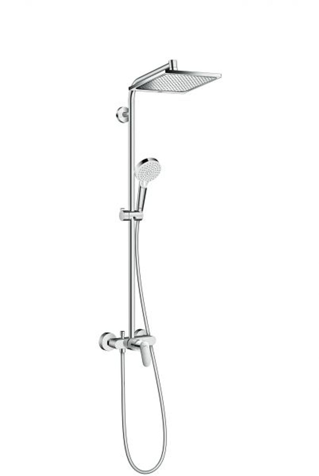 hansgrohe Showerpipe Crometta E 240 Einhebelmischer chrom