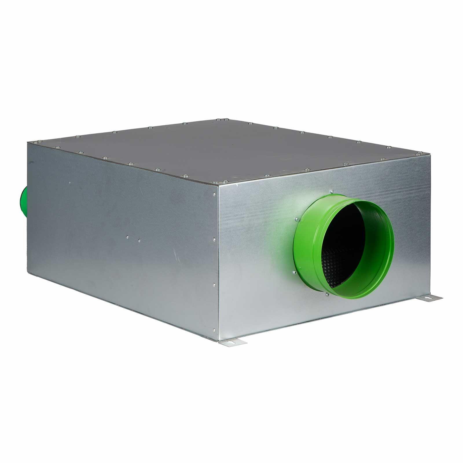 AERIVA Luftverteiler mit Schalldämpfer DN 180, 15 x DN 75