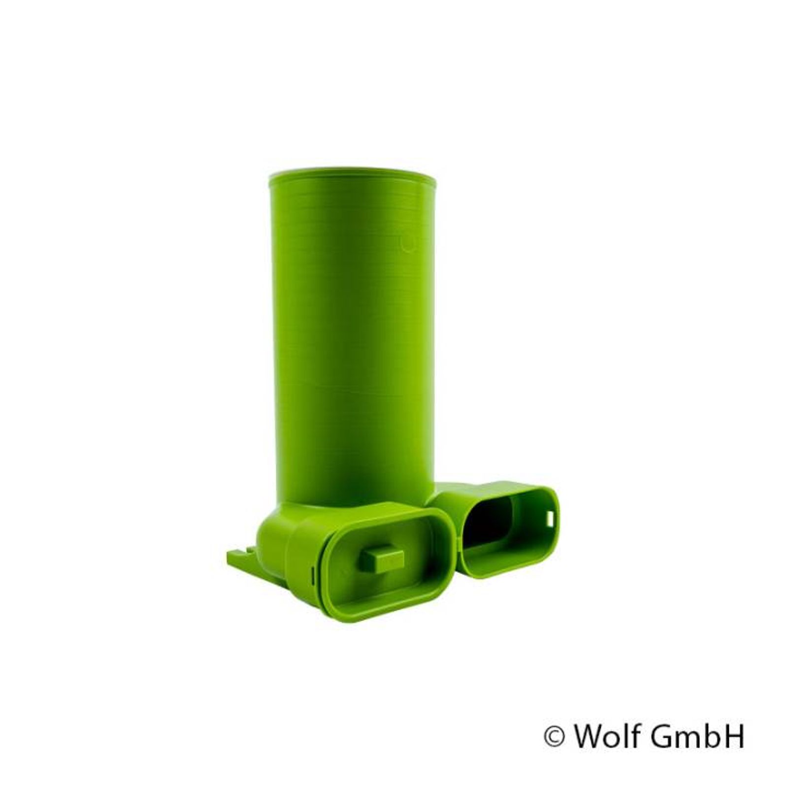 Wolf Anschlussteil Flachkanal 50x140 Ventil DN 125