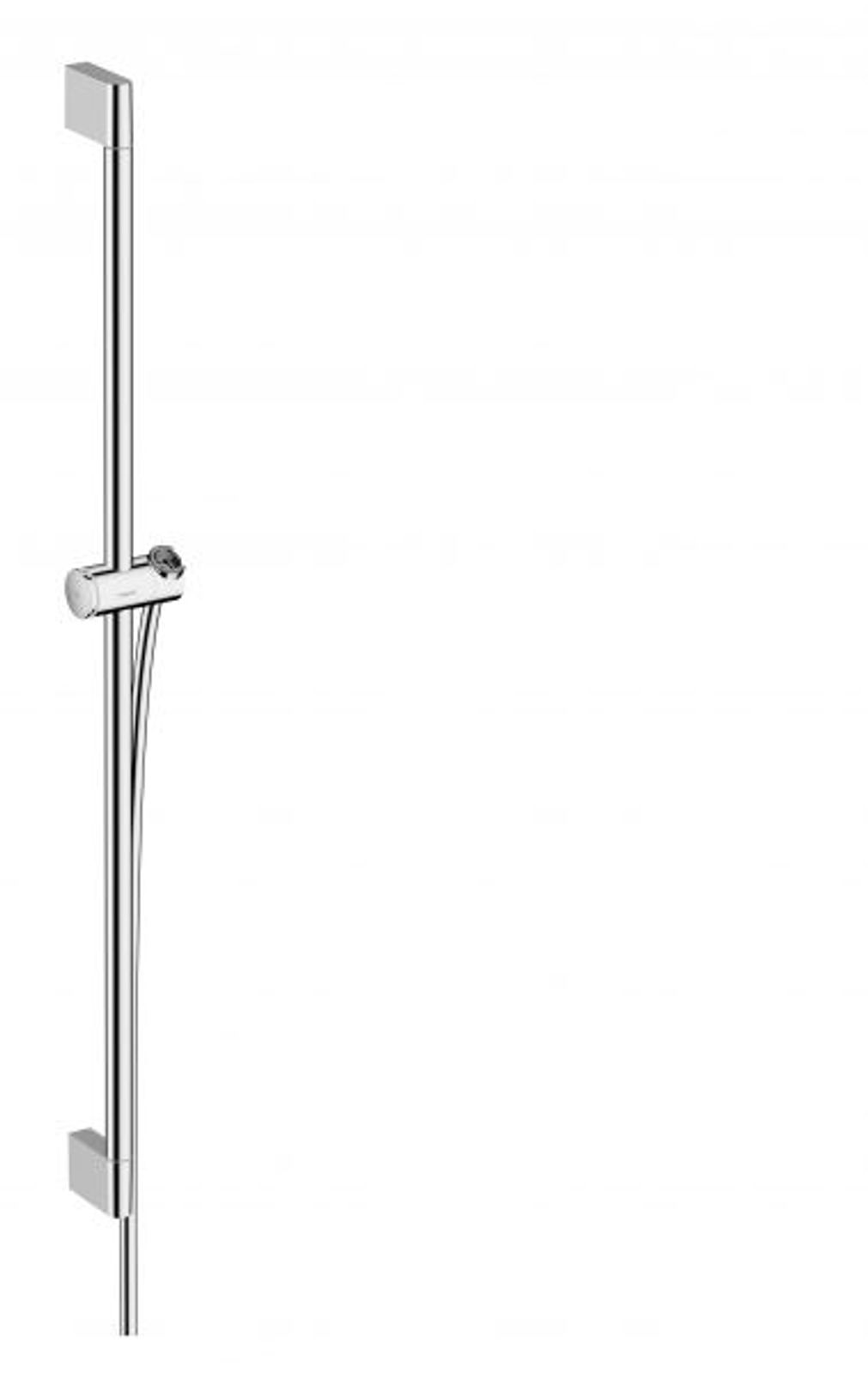 hansgrohe Brausestange Unica Pulsify 900 Push Schieber und Brauseschlauch chrom