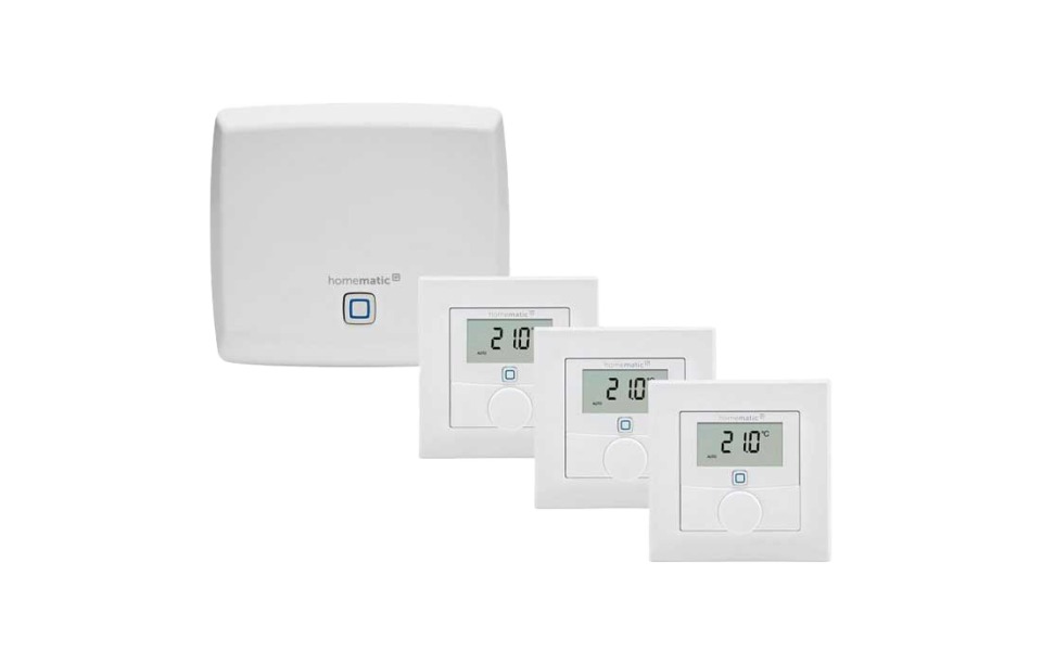 Homematic IP Set Smarte Fußbodenheizung für 3 Räume