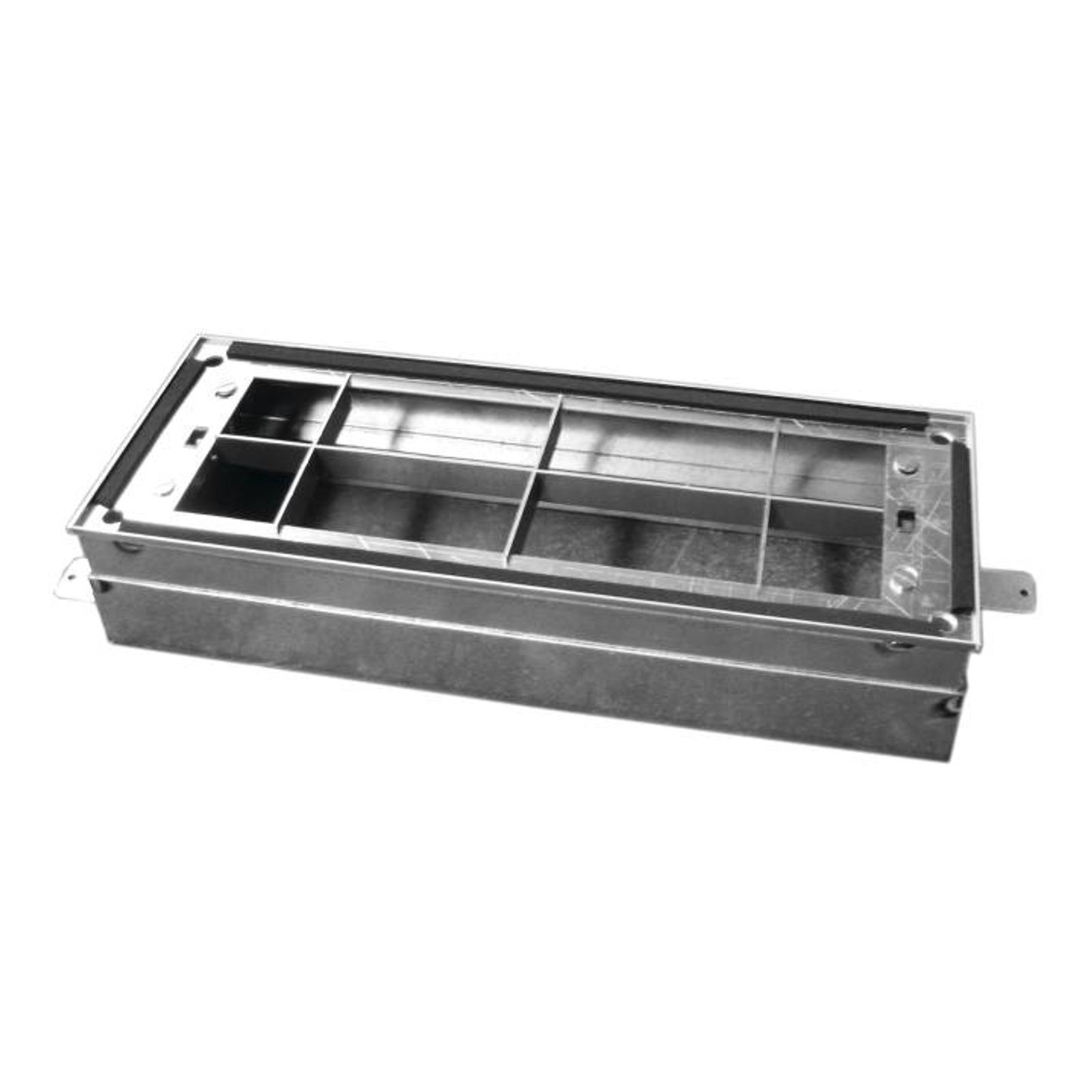 Zehnder Teleskoprahmen für Bodeneinbau 90 - 160 mm CLD breit