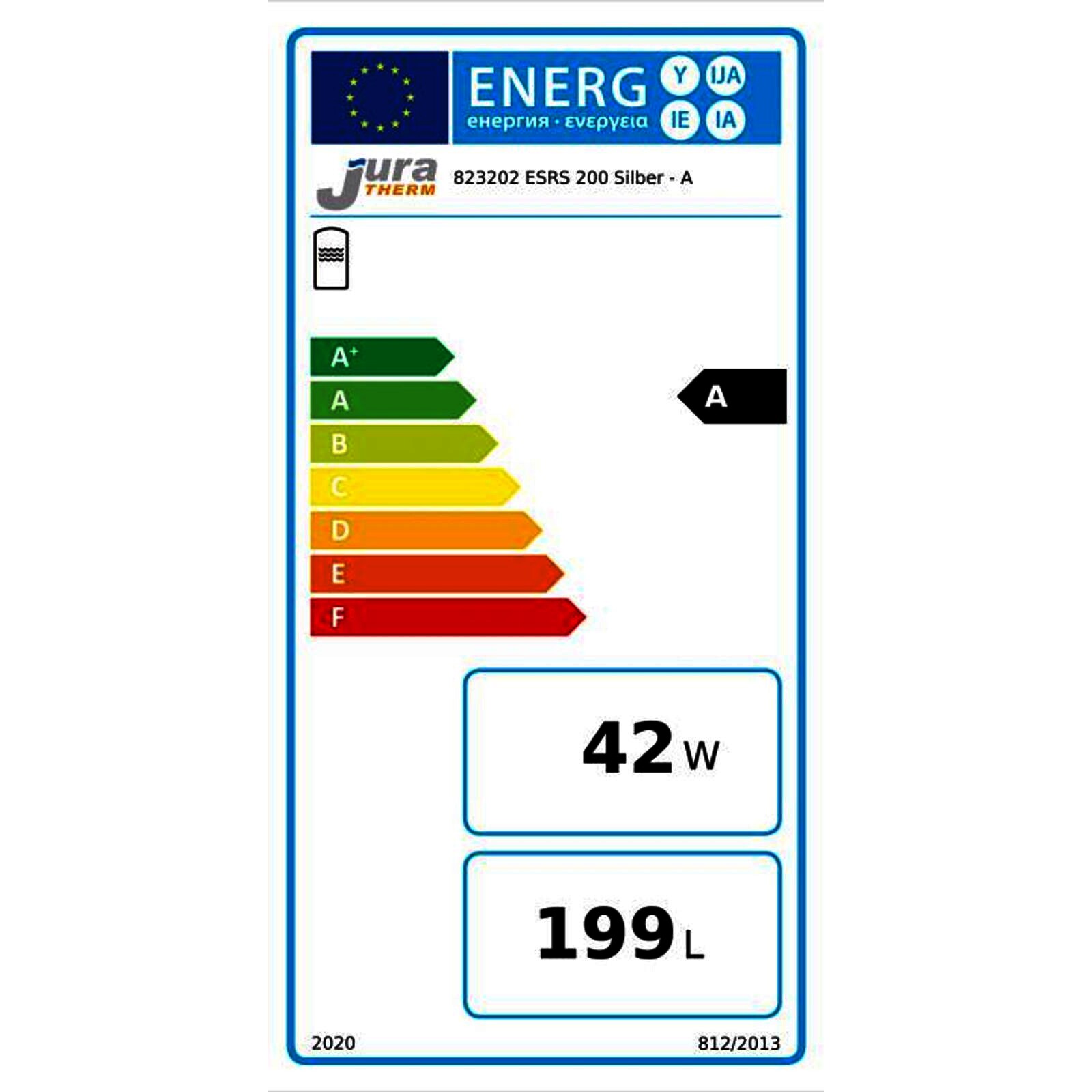Juratherm Brauchwasserspeicher ESRS-Solar 200-A emailliert