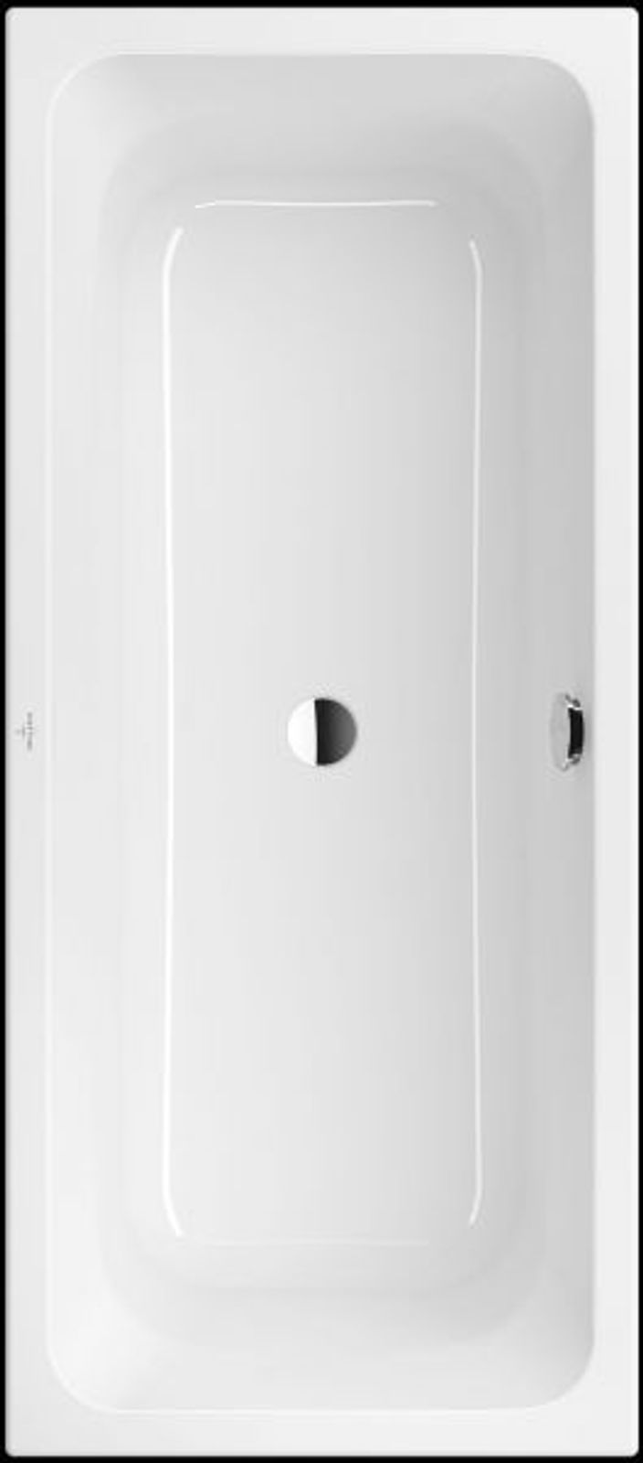 Villeroy & Boch rechteckige Badewanne Avento 16 1600x700 mm Rechteck weiß Alpin