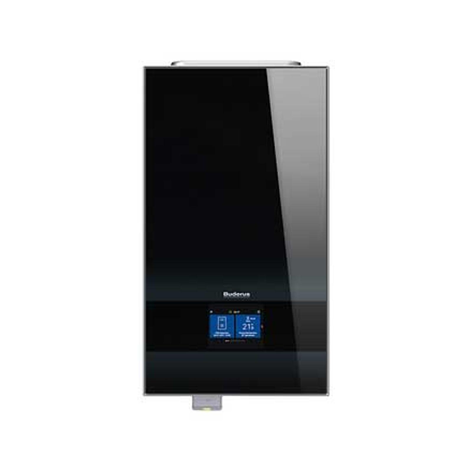 Buderus Luft-Wasser-Wärmepumpe Logaplus M WLW186i-10 AR E schwarz