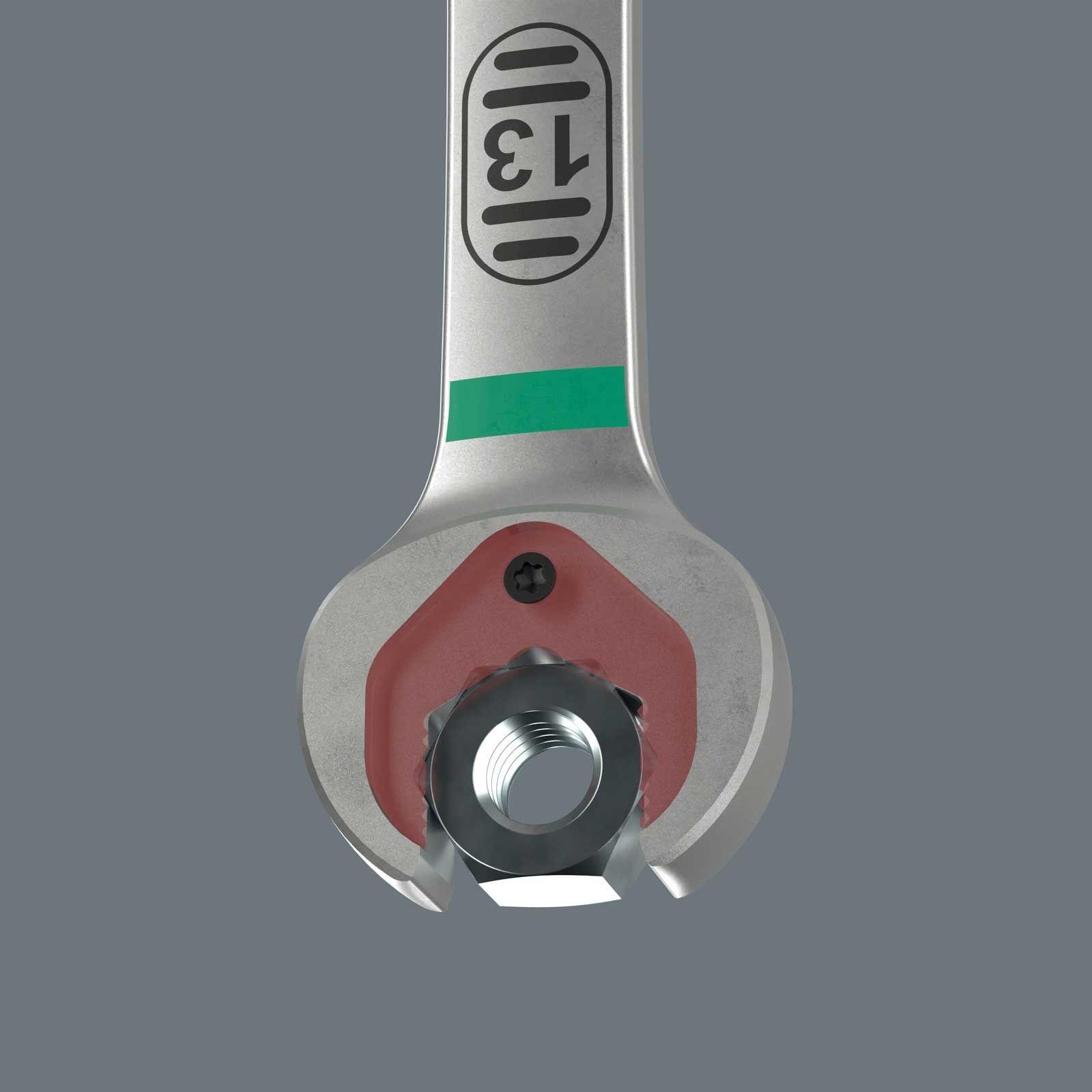 Wera 6007 Joker 5 Set 1 Maul-Ringratschenschlüssel-Satz, 5?teilig