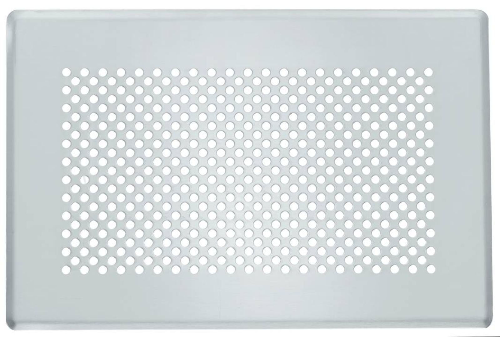Zehnder Designgitter Pisa Edelstahl 300 x 200 mm
