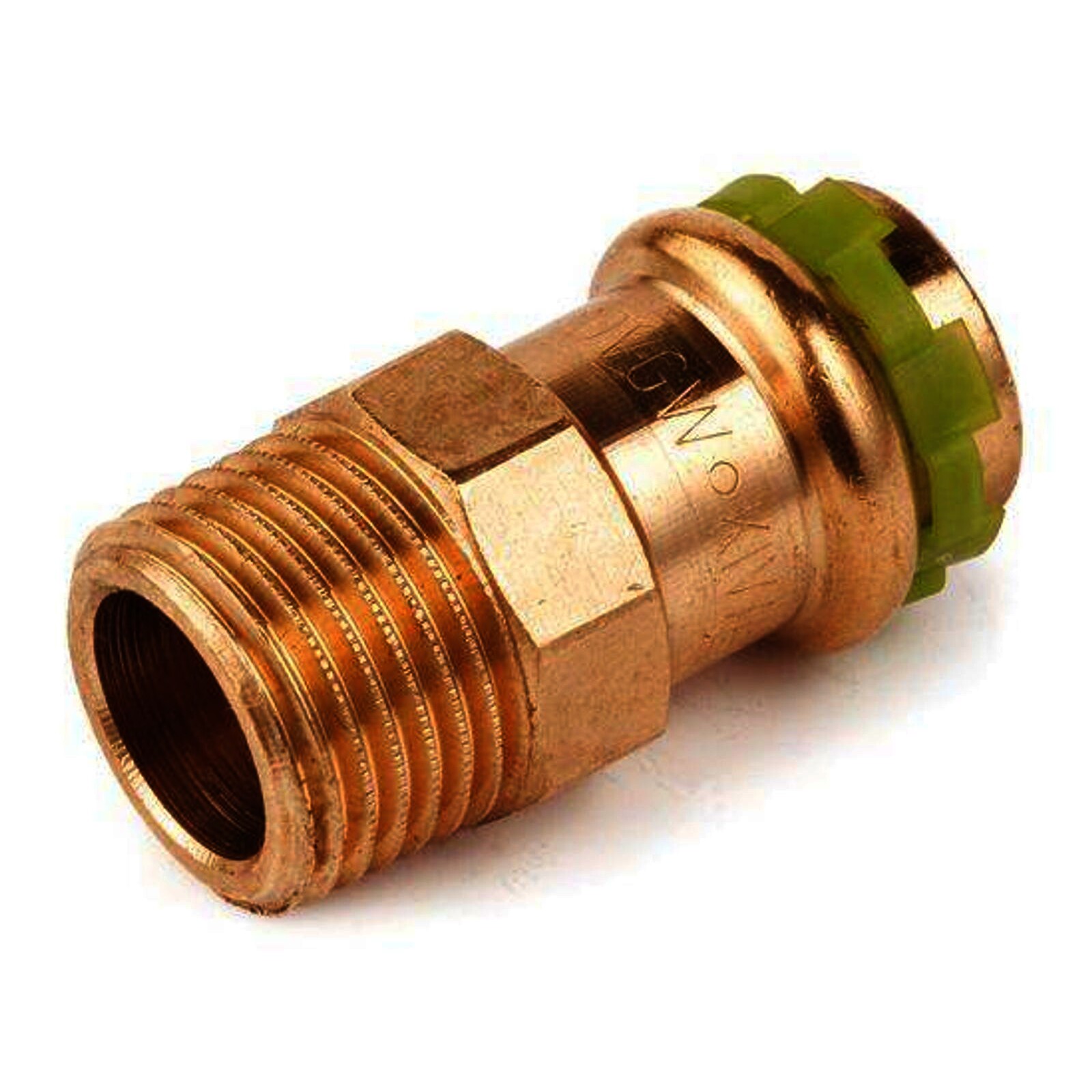 Kupfer Pressfitting Sudo-Press Übergangsverschraubung Außengewinde 35 mm - 1" Kontur V DVGW