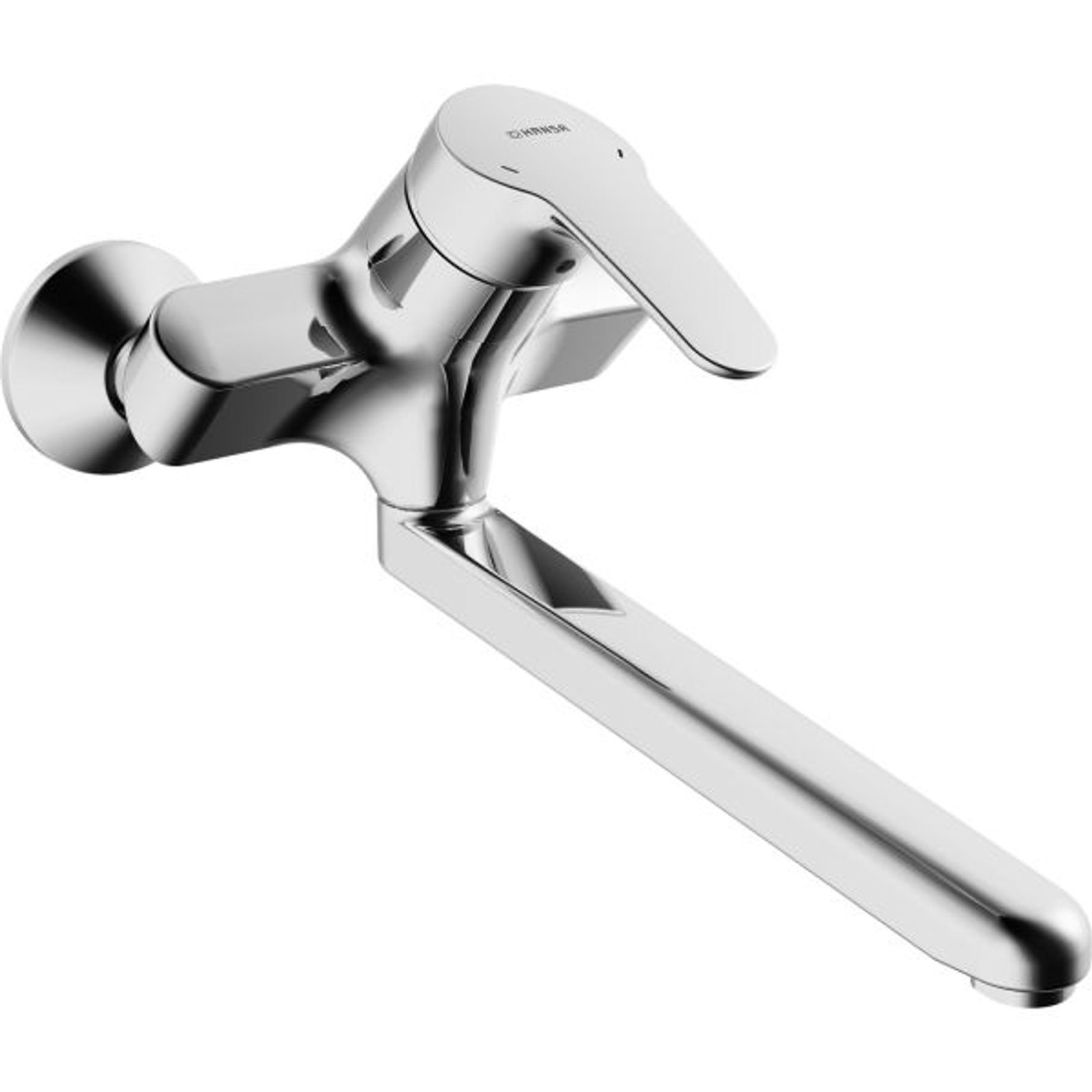 Hansa Wasch- Spültisch-Einhand-Wandbatterie Hansamix S-Anschl absp 0169 chrom