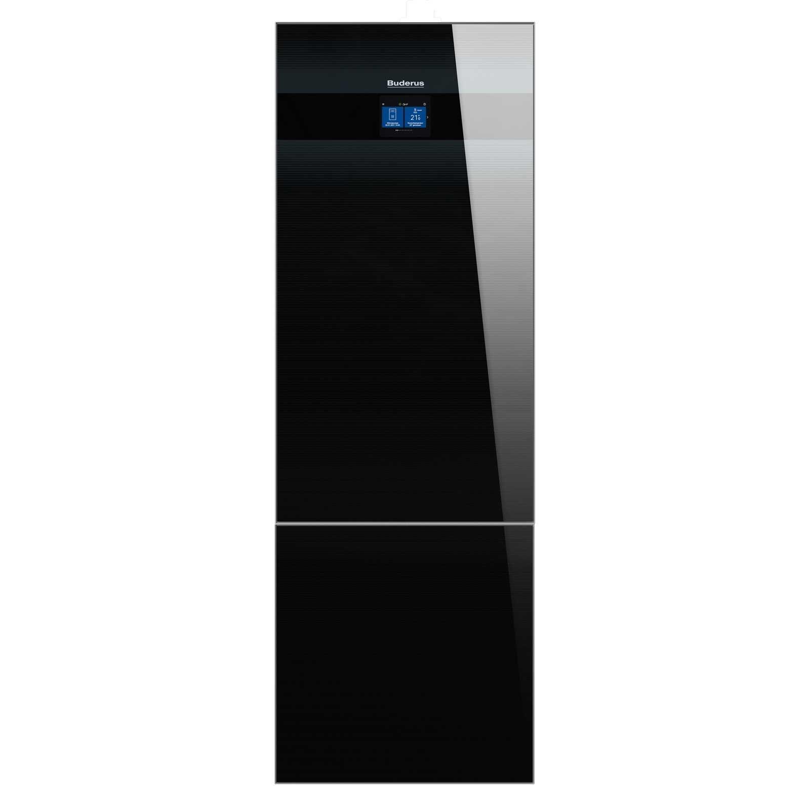 Buderus Luft-Wasser-Wärmepumpe Logaplus M WLW186i-12 AR T180 schwarz