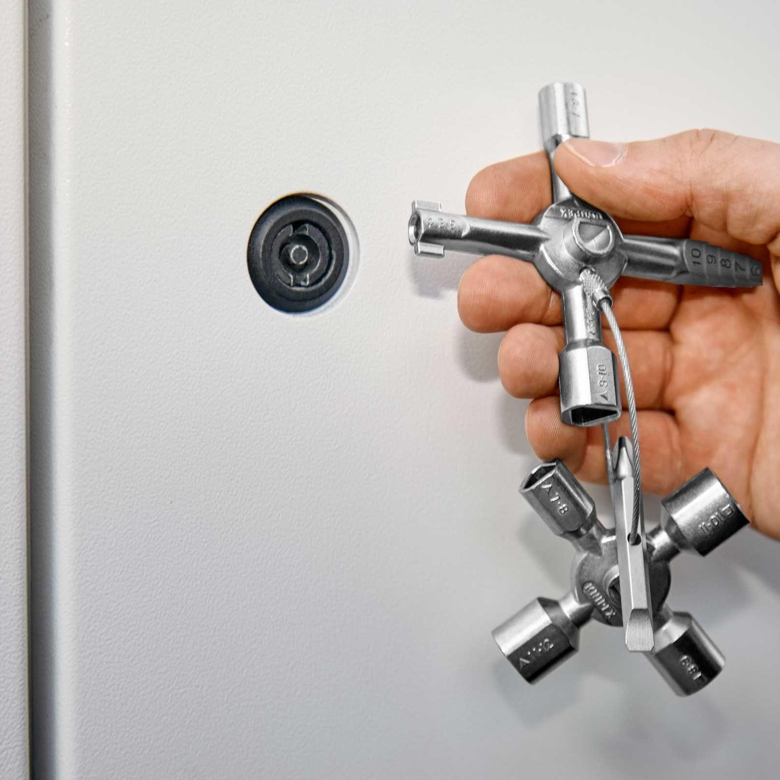 KNIPEX TwinKey® Schaltschrankschlüssel