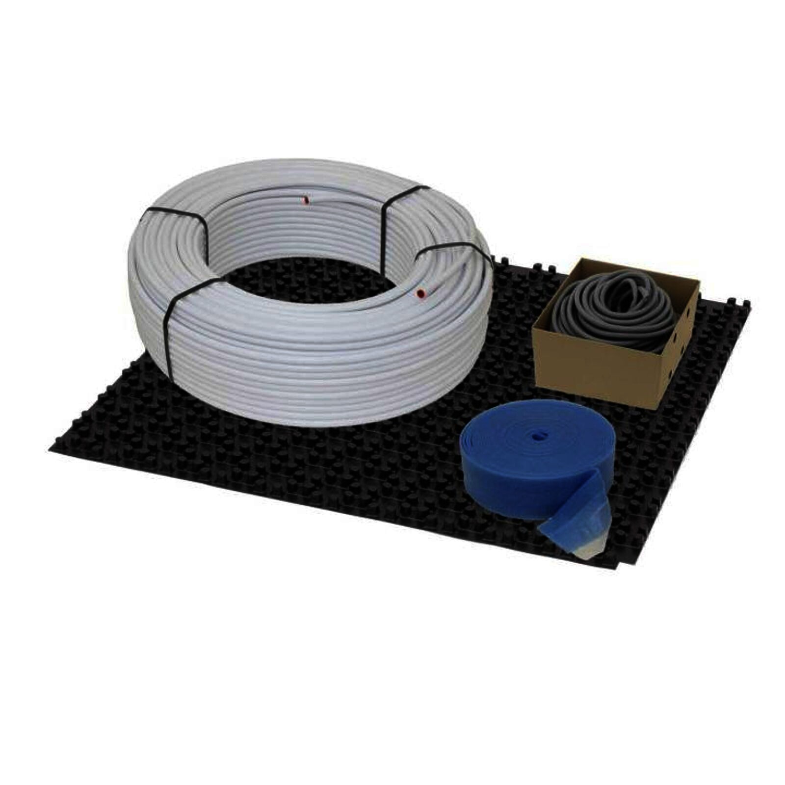 100 m² Set Noppensystem 35 mm WLG 040 16x2 Alu-Verbundrohr Raster 10 cm + Zubehör