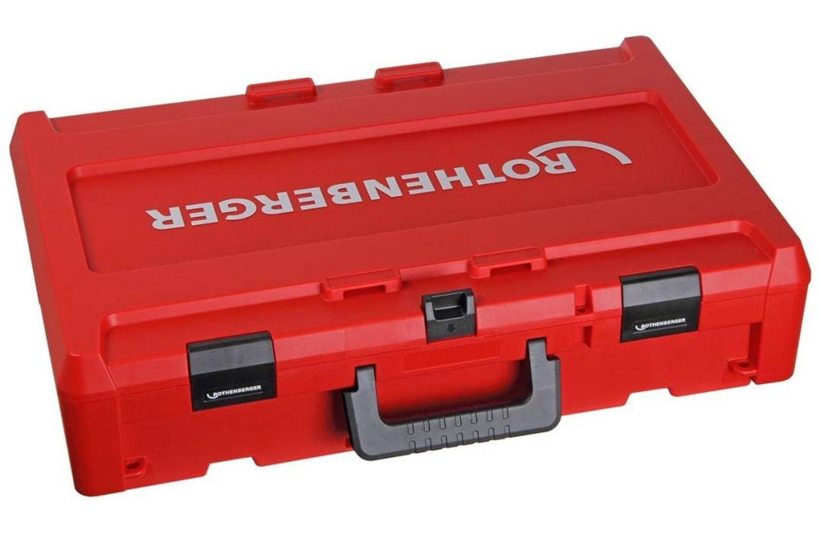 Rothenberger ROMAX 4000 elektrohydraulische Fitting - Pressmaschine Set Basic inkl. 1x4 Ah Akku + Ladegerät