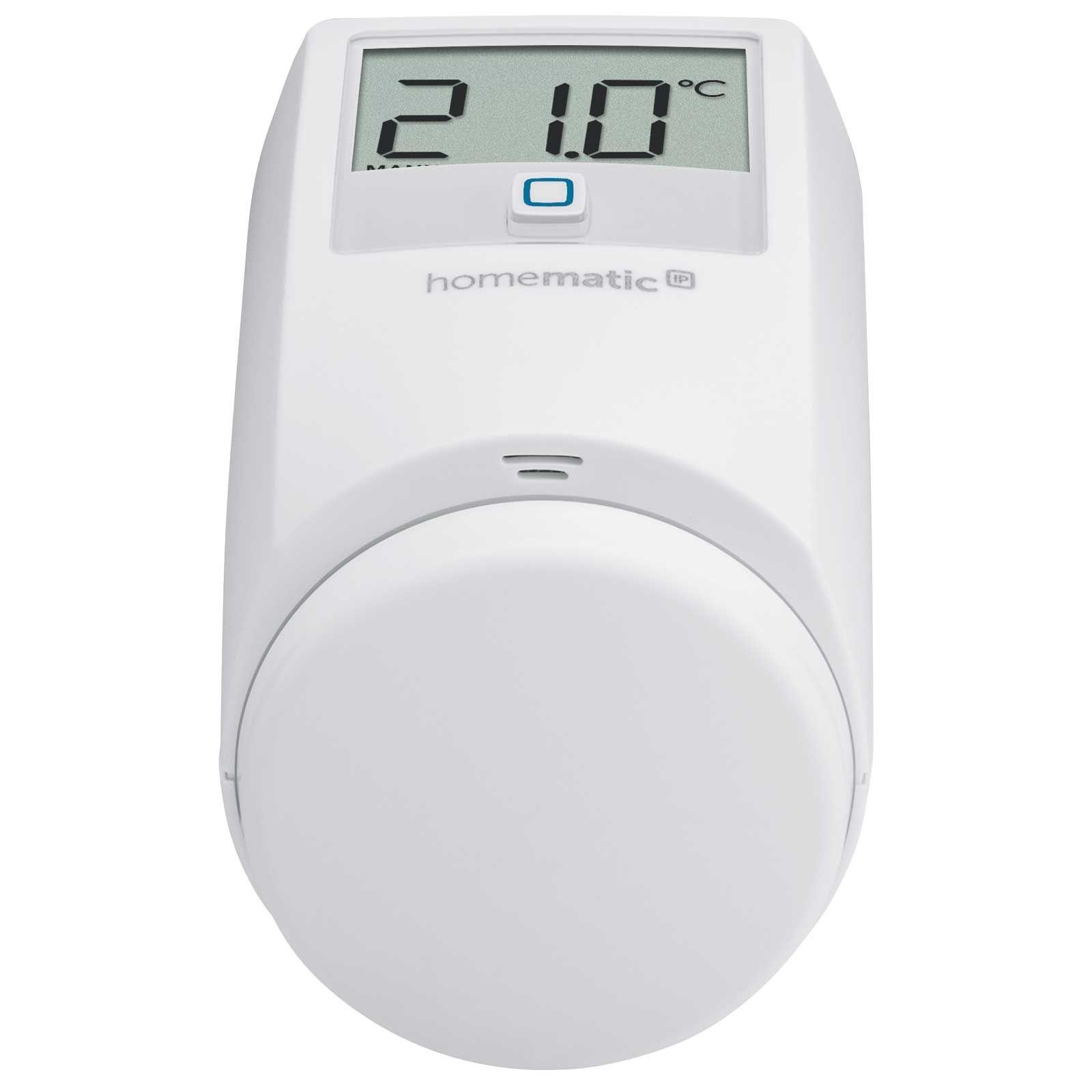 Homematic IP Smart Home Starter Set Heizen – Access Point 2 & 2x Heizkörperthermostat HmIP-eTRV-2