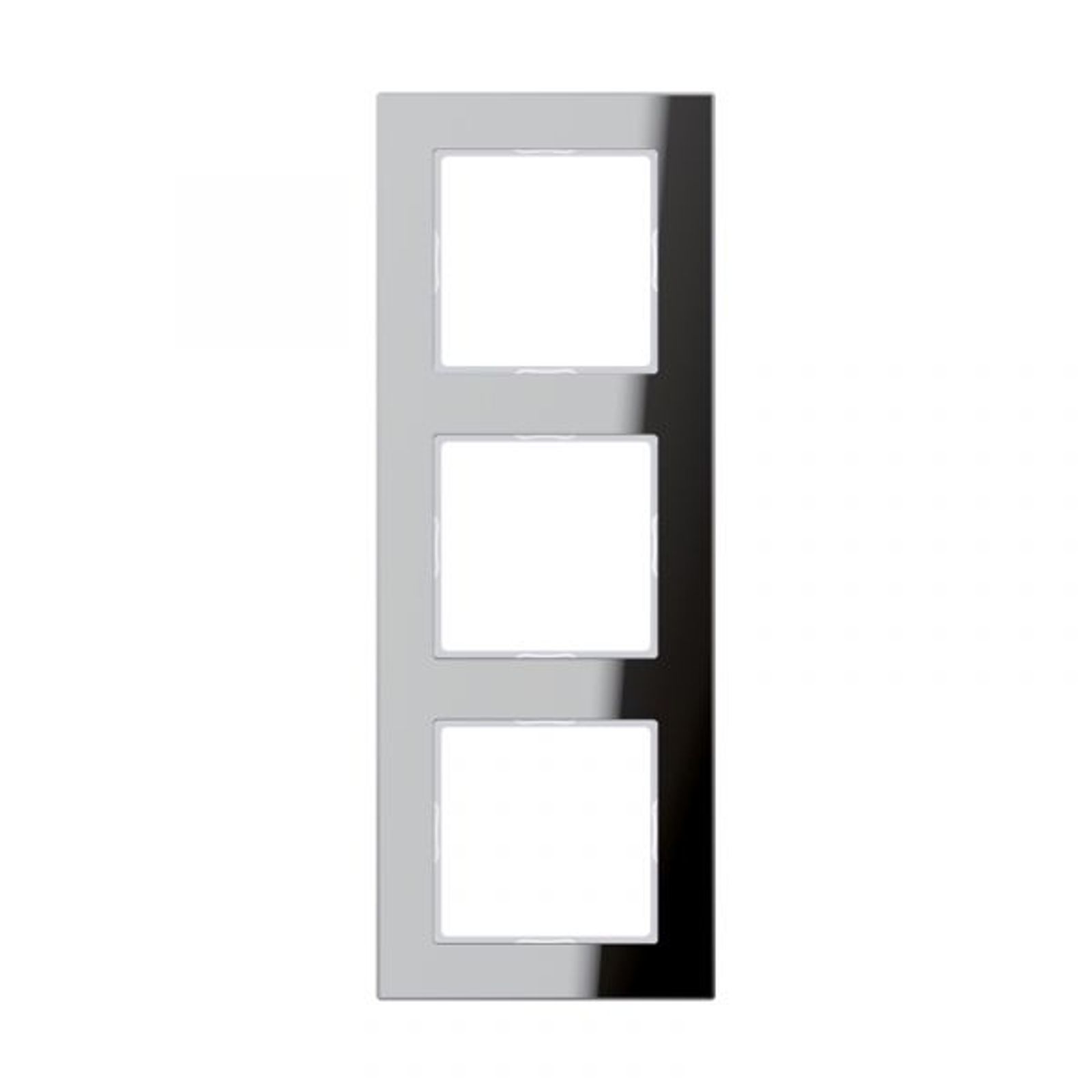 Jung Einbaurahmen 3-fach si glänzend Glas für GEB-K A / A CREATION AC 583 GL SI