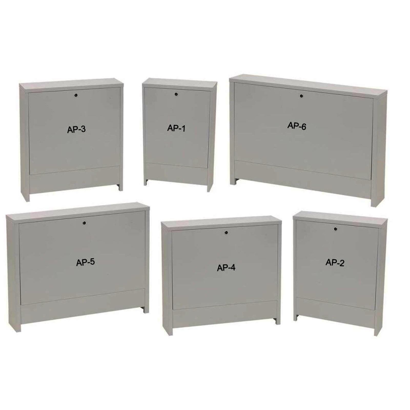 Verteilerschrank für Heizkreisverteiler Aufputz, max. 2 Heizkreise AP1