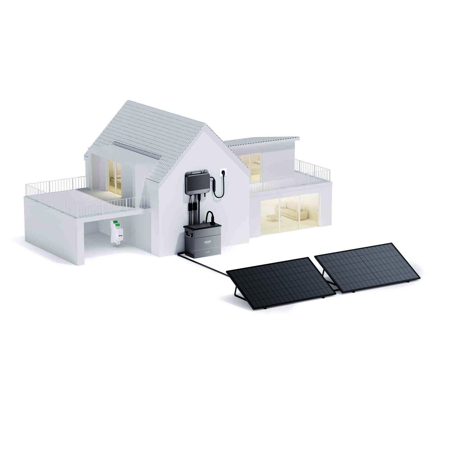 Zendure SolarFlow 800 Hybrid-Mikrowechselrichter 800 W + Zendure AB2000X Batterie 1,92 kWh
