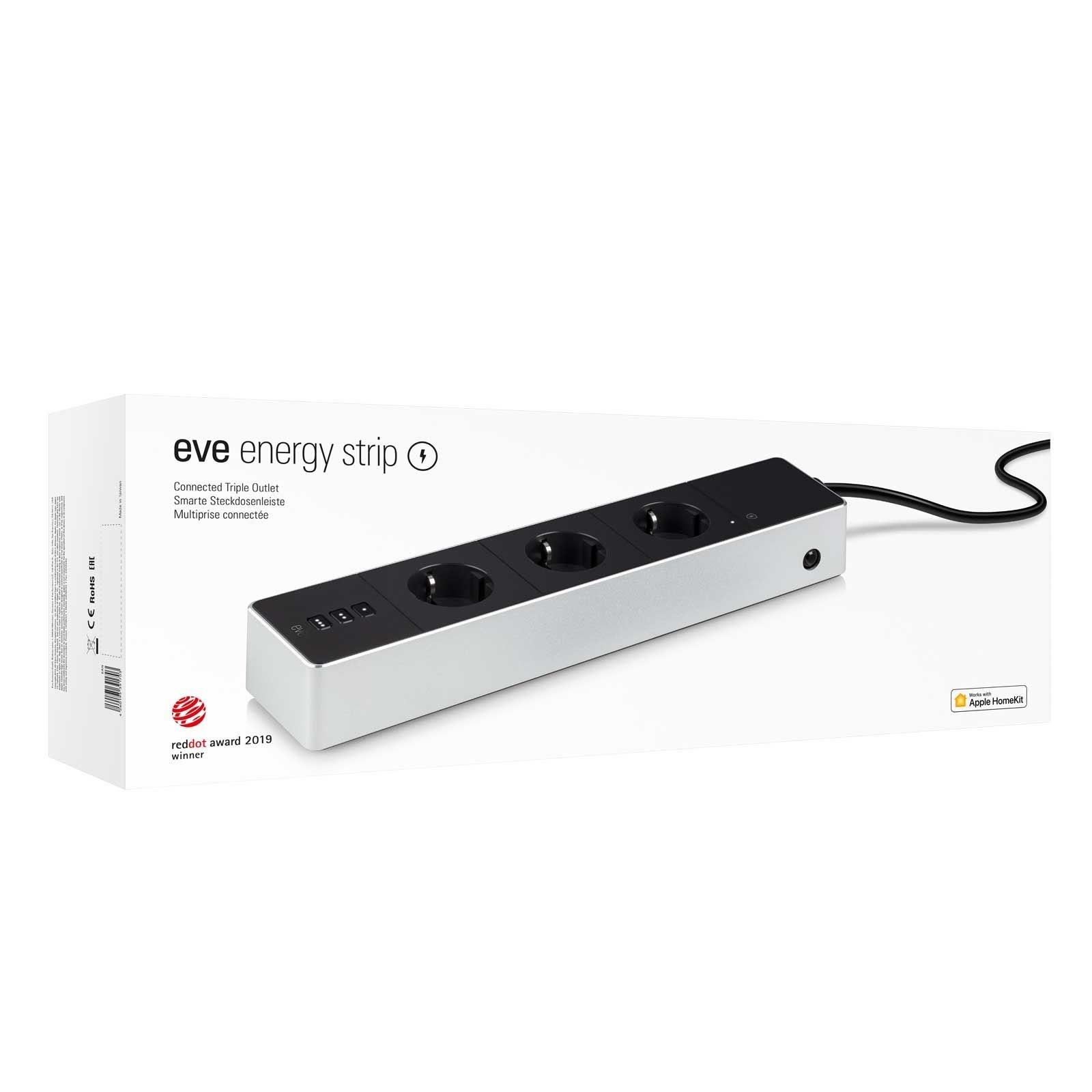 Eve Energy Strip - Smarte Steckdosenleiste (HomeKit)