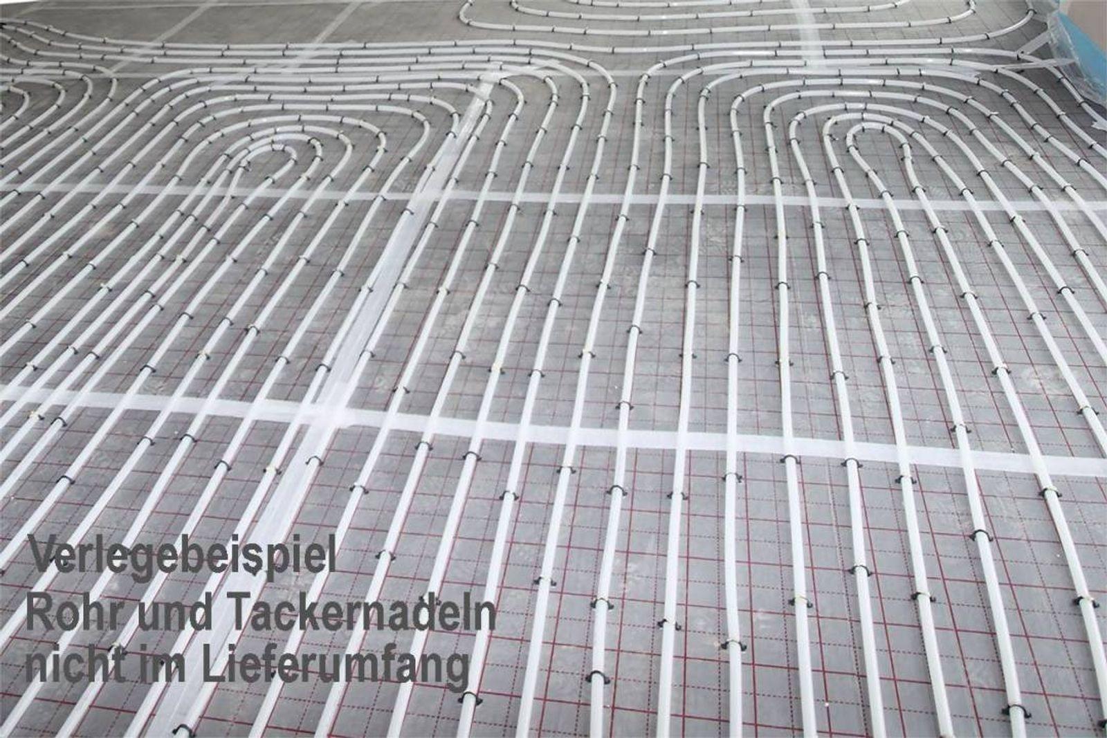 Fußbodenheizung 30 mm Tackersystem Tackerplatte Faltplatte 30-3 WLG 045 10 m²