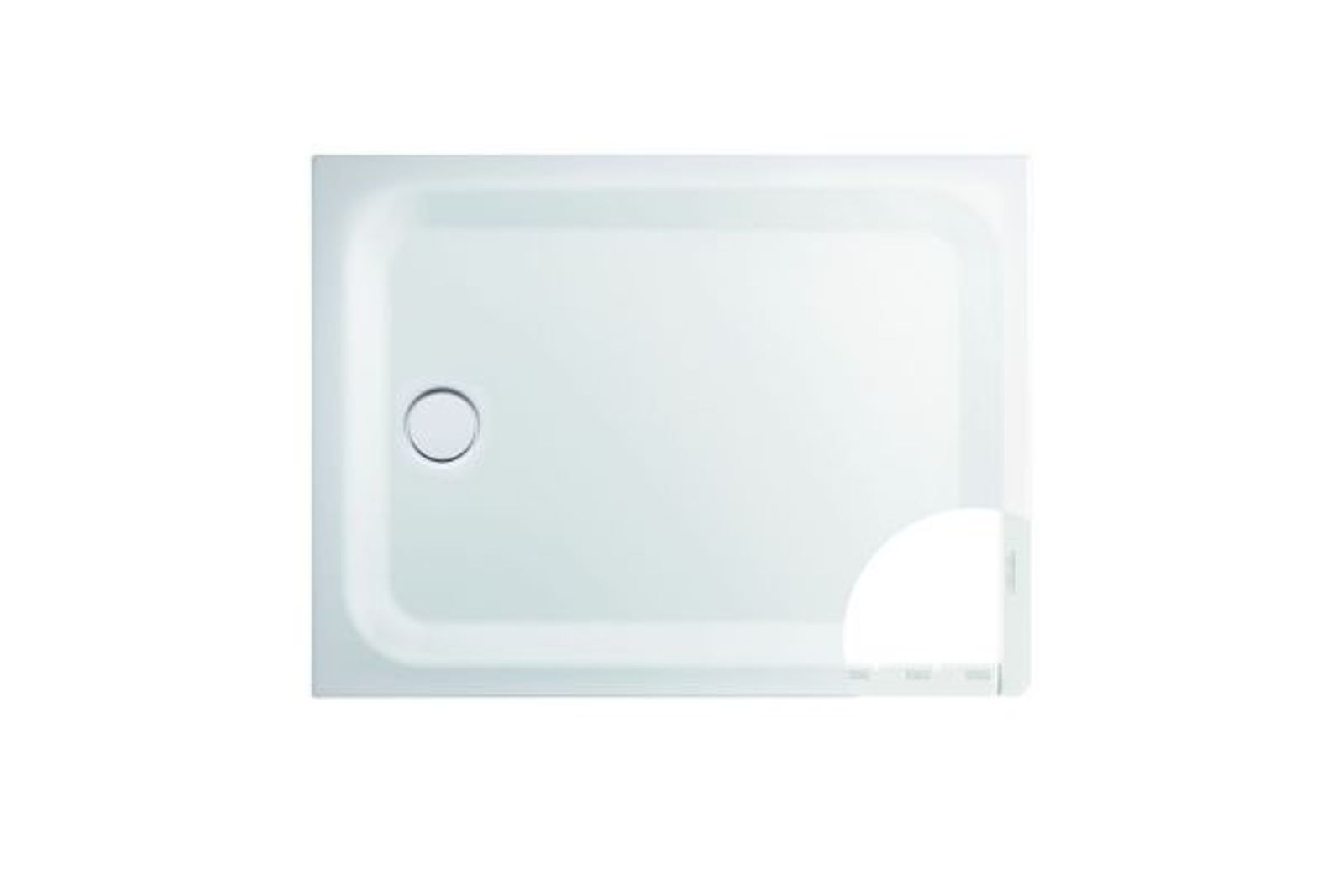 Bette Stahl-Brausewanne Bette SUPER-FLACH 5944 150x100x3 5 cm weiß AE mit MinimumTräger