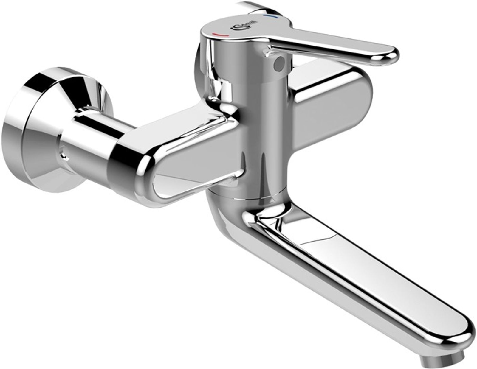 Ideal Standard Wand-WT-Armatur Ceraplus Ausld.230-249mm absp.S-Anschlüsse Chrom