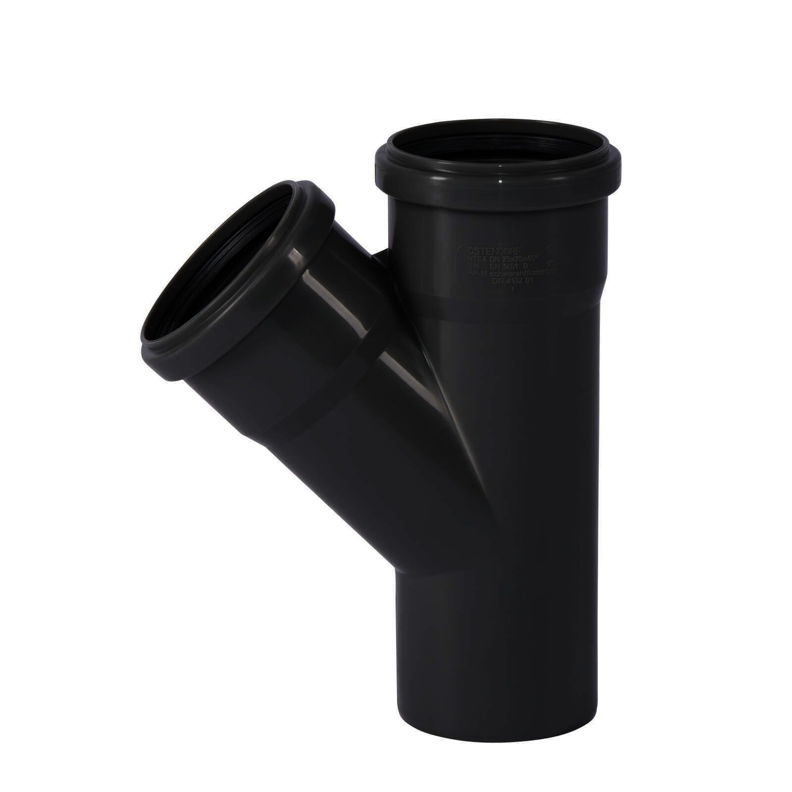 HTsafe Abzweig DN 75/75 45 Grad