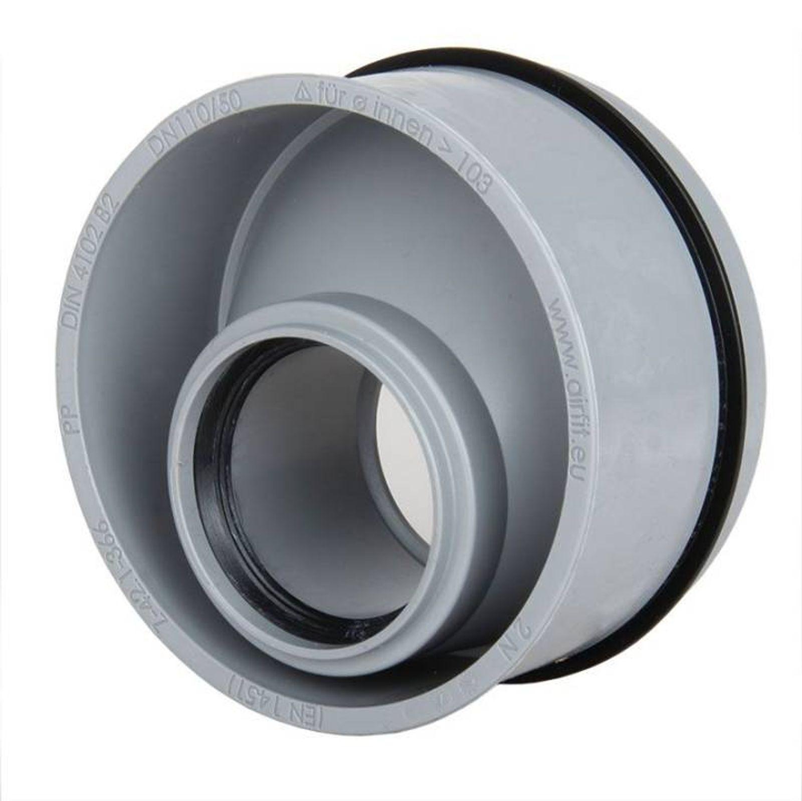 Airfit Abwasser-Innen-Reduzierstück DN 110 x 50