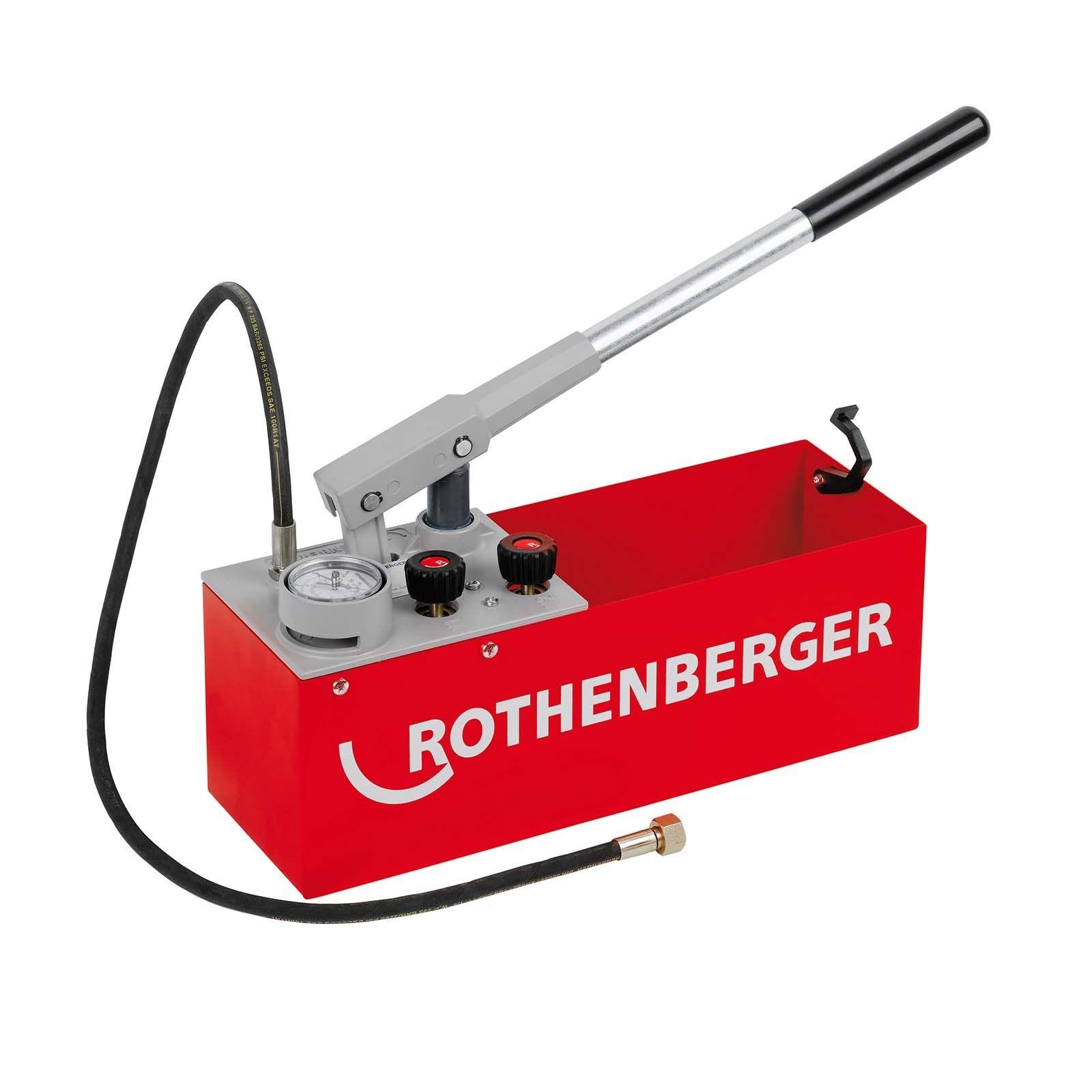 Rothenberger Prüfpumpe für Dichtheitsprüfung "exklusiv" RP 50-S, 60 bar
