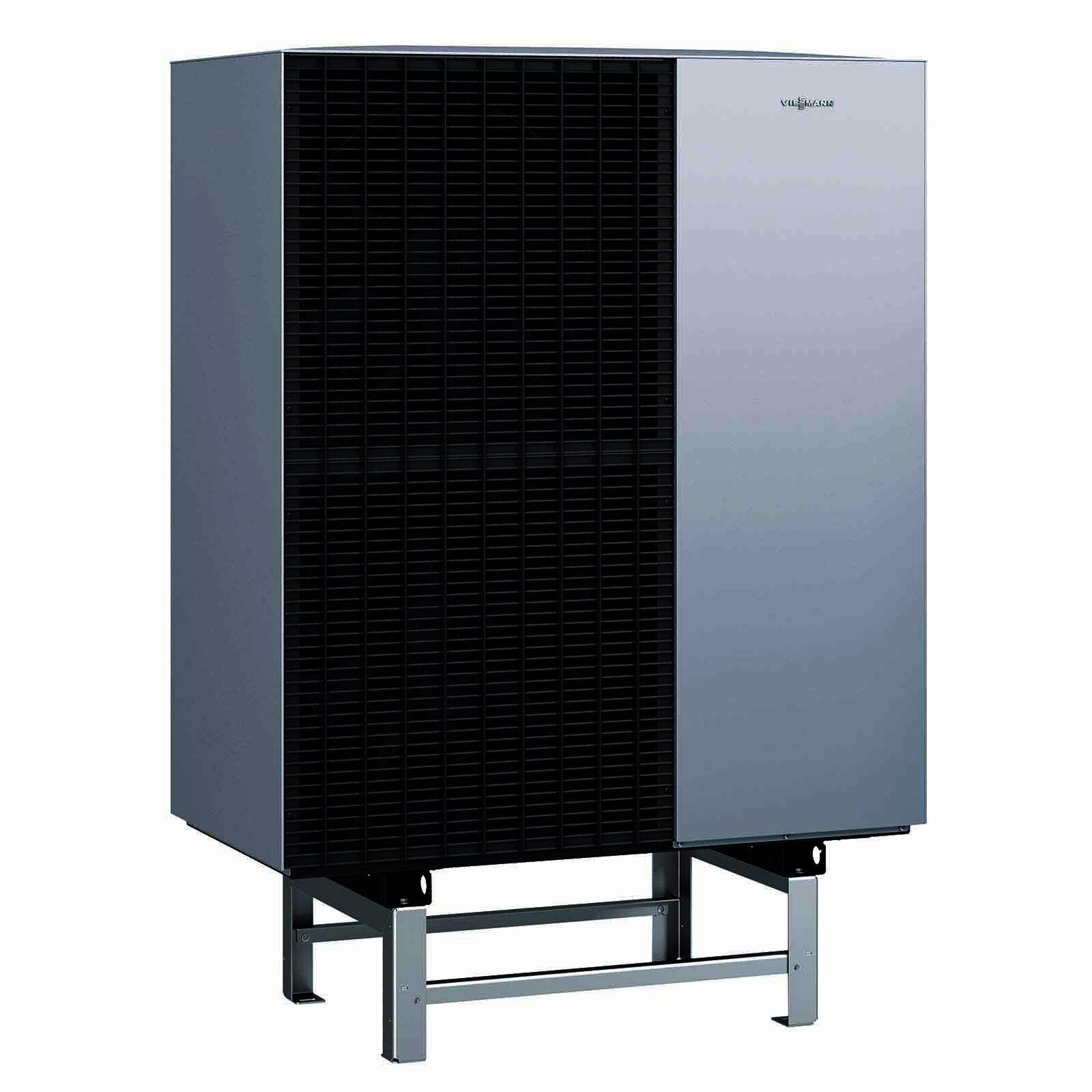 Viessmann Paket Vitocal 151-A Luft/Wasser-Wärmepumpe 9 kW AWOT-M-E-AC 151.A10 230V Monoblock mit Montagehilfe Anschluss nach rechts