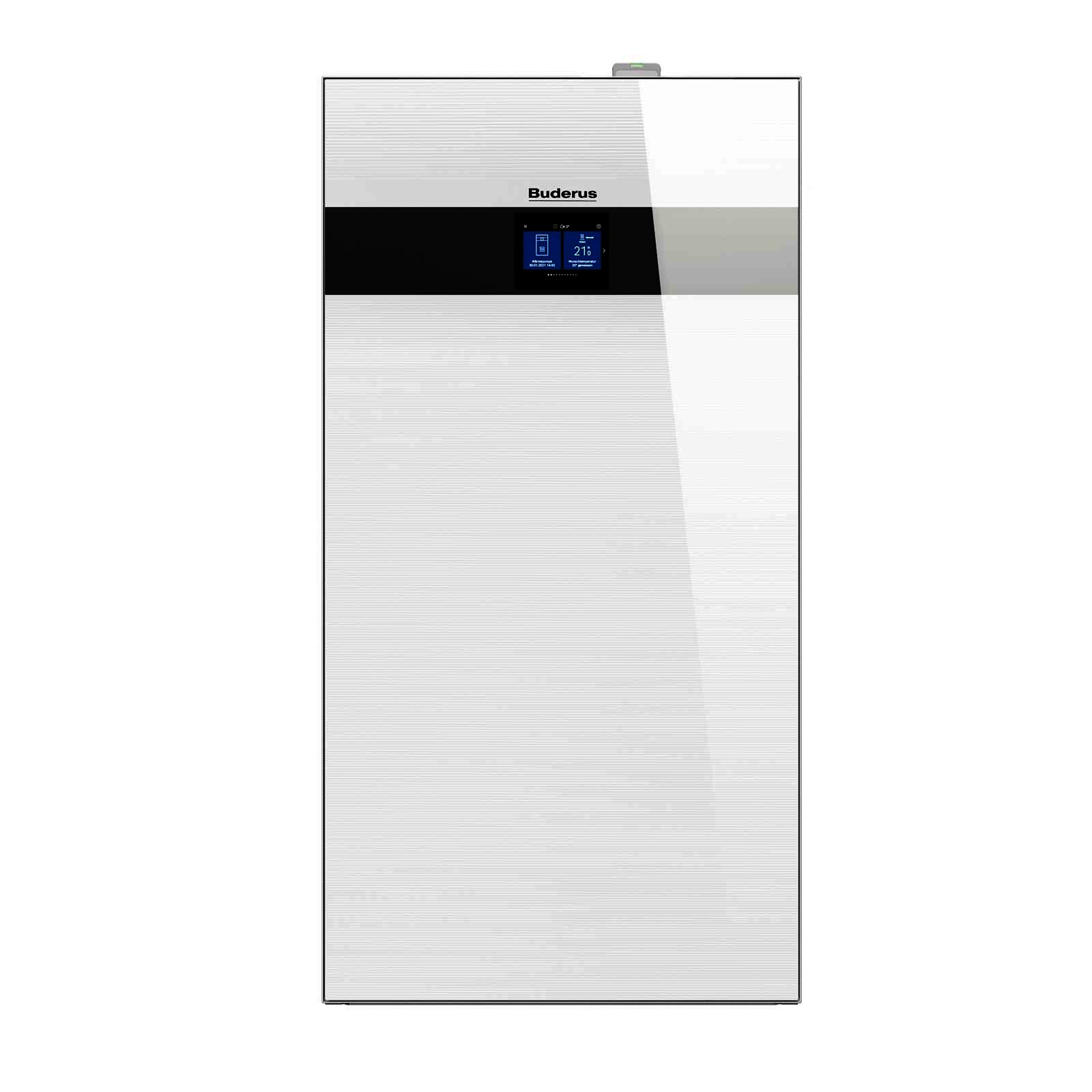 Buderus Luft-Wasser-Wärmepumpe Logaplus M WLW186i-4 AR TP70 weiss