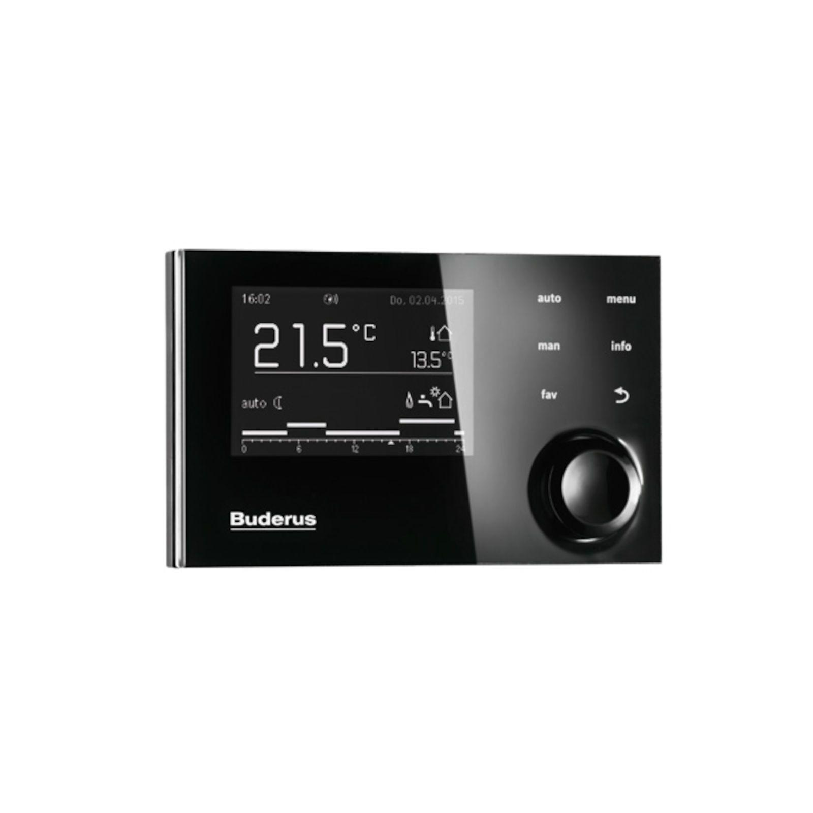 Buderus Paket K60S Gas-Brennwertkessel Logaplus GB212 15 kW Bedieneinheit Logamatic RC310 Zubehör ohne Mischer