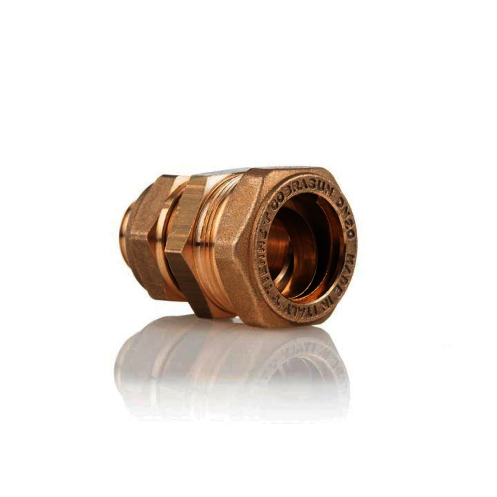 Klemmverschraubung für Solarrohre DN 16 x 22 mm