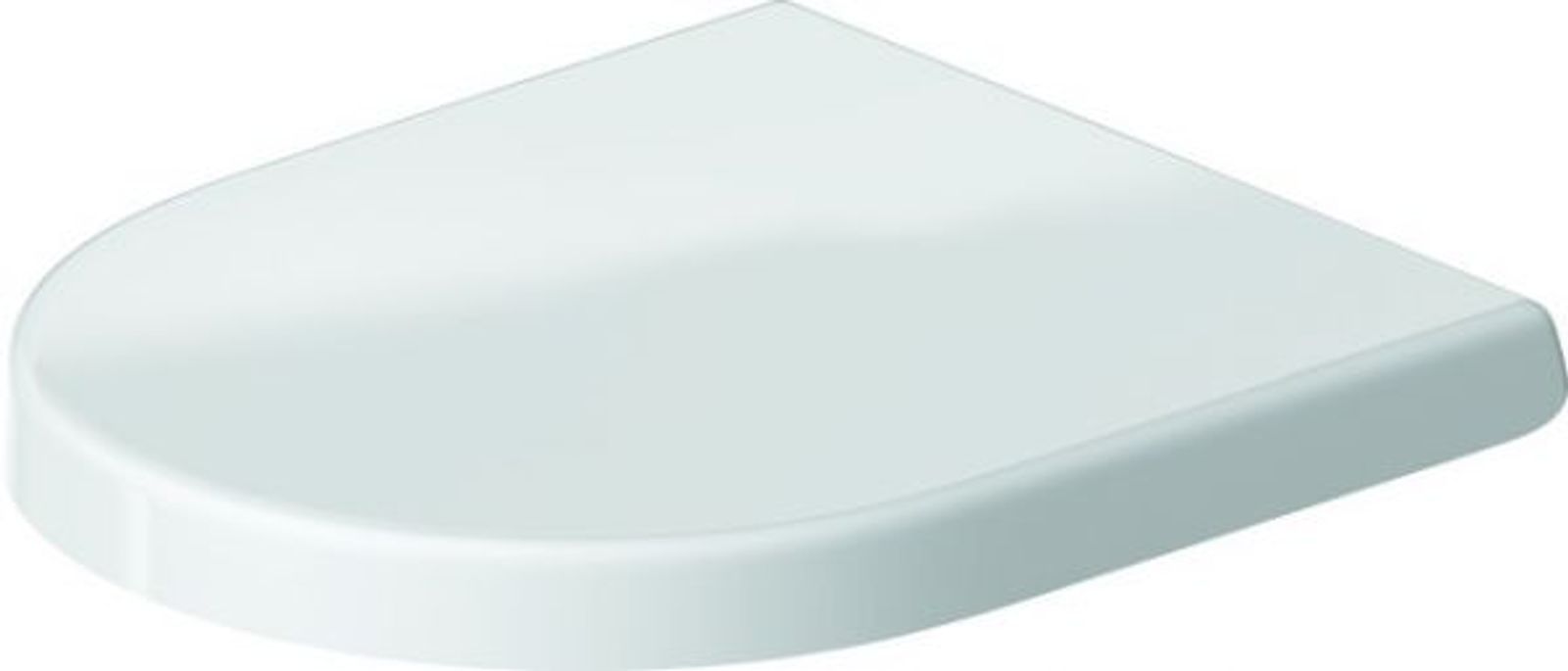 WC-Sitz mit SoftClose Scharniere edelstahl, weiß