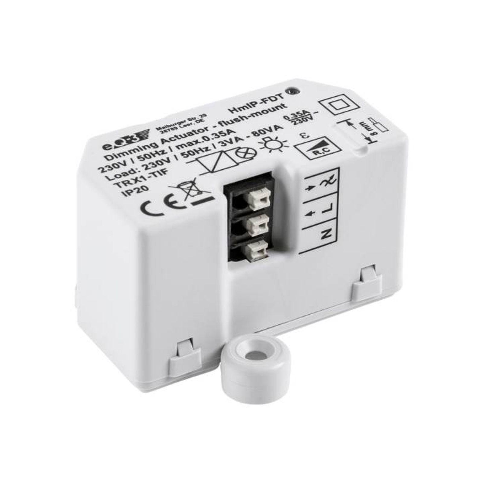 Homematic IP Smart Home Dimmaktor Unterputz - Phasenabschnitt HmIP-FDT