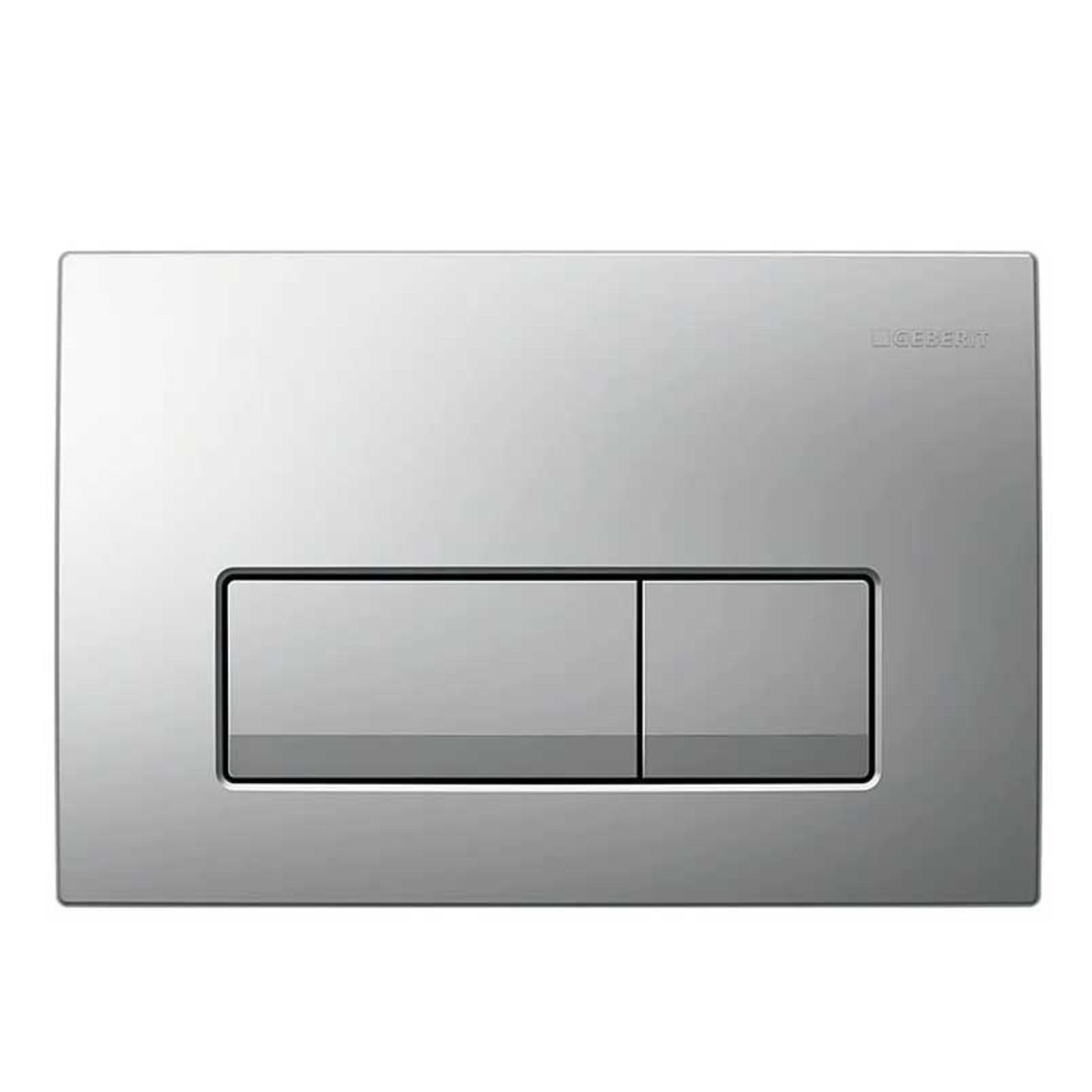 Geberit BetPl Delta50 für 2-Mengen-Spü mattverchromt