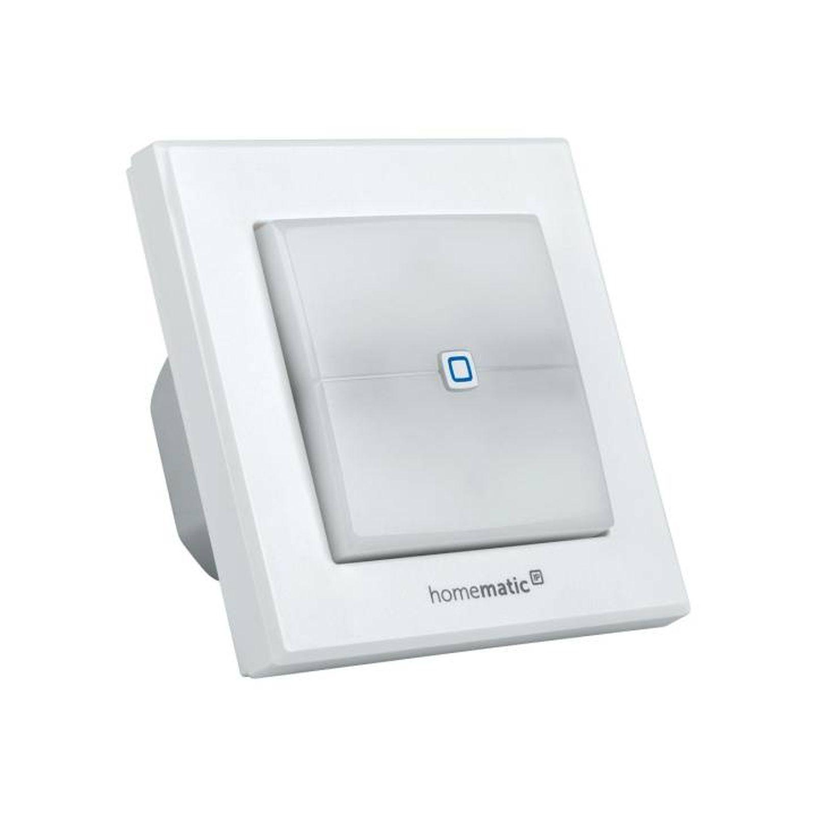 Homematic IP Smart Home Schaltaktor für Markenschalter mit Signalleuchte HmIP-BSL