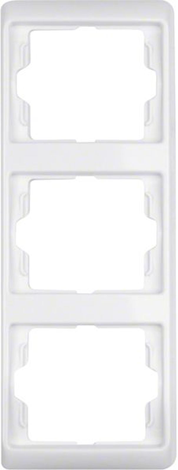 Berker 13330069 Rahmen 3fach senkrecht Arsys polarweiß, glänzend