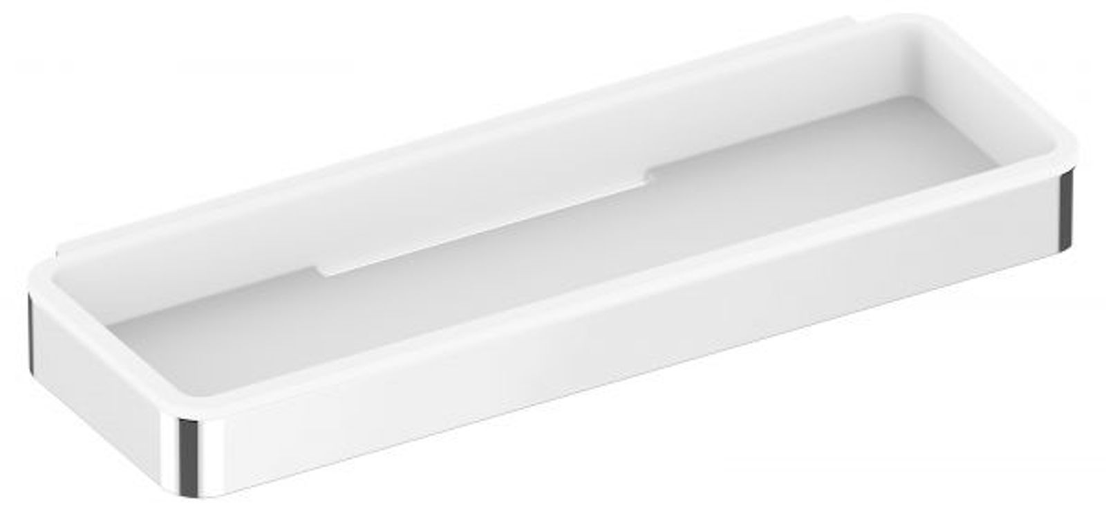 Keuco Duschkorb Plan 14958 komplett Aluminium-finish weiß