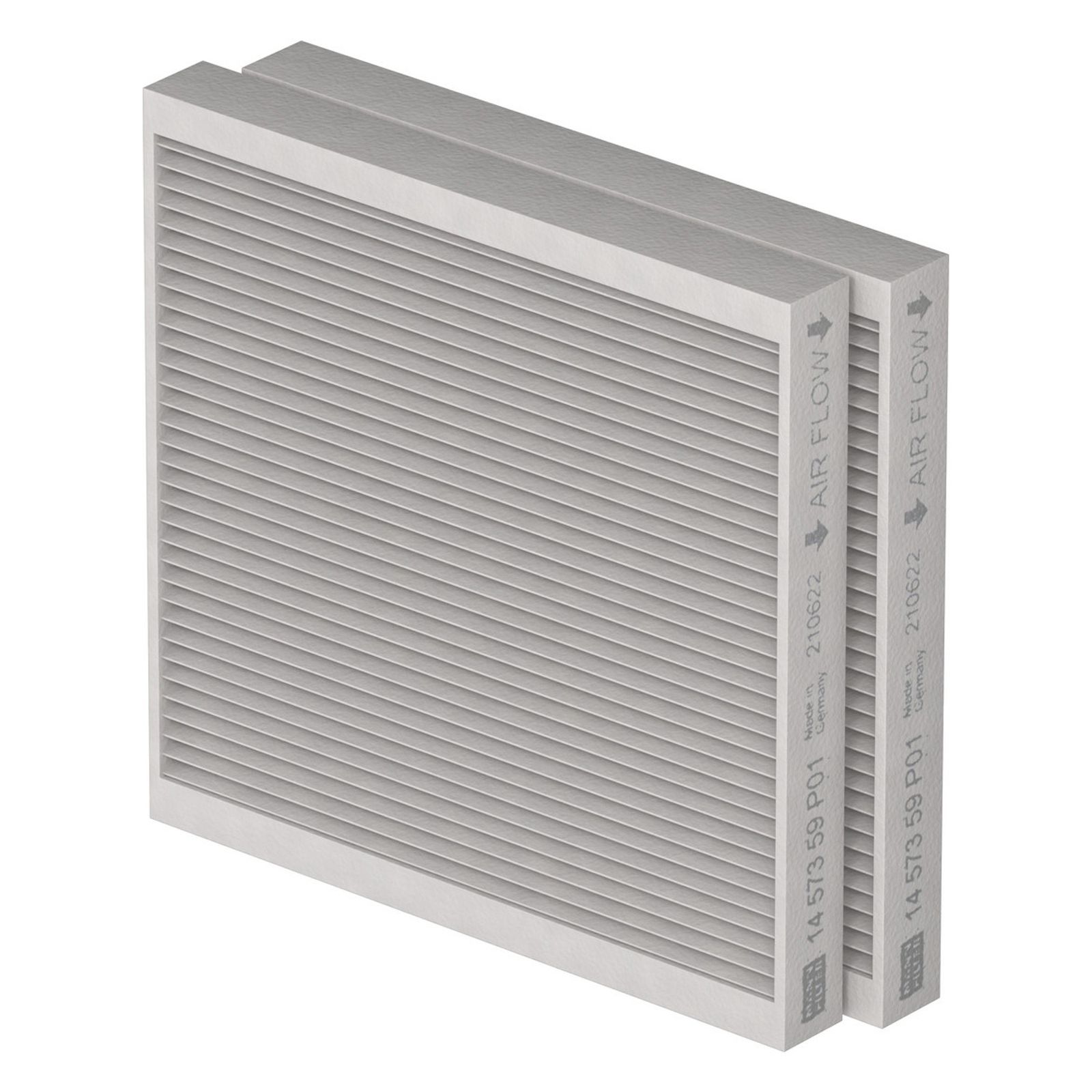 Zehnder Hygiene Filterset für ComfoAir Fit 100 ISO Coarse 65%/ ISO ePM1 55% - 2 Stück