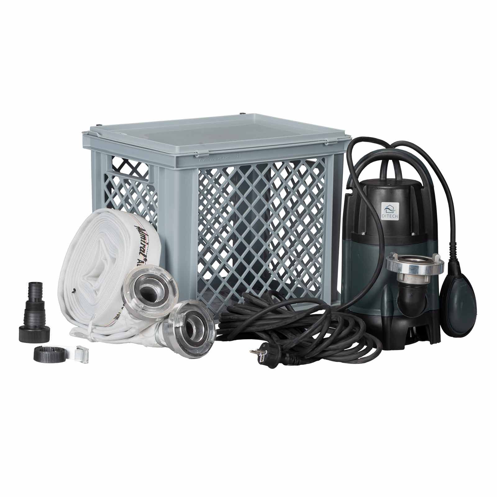 DITECH Flut-Set Einstufige Tauchmotorpumpe Set