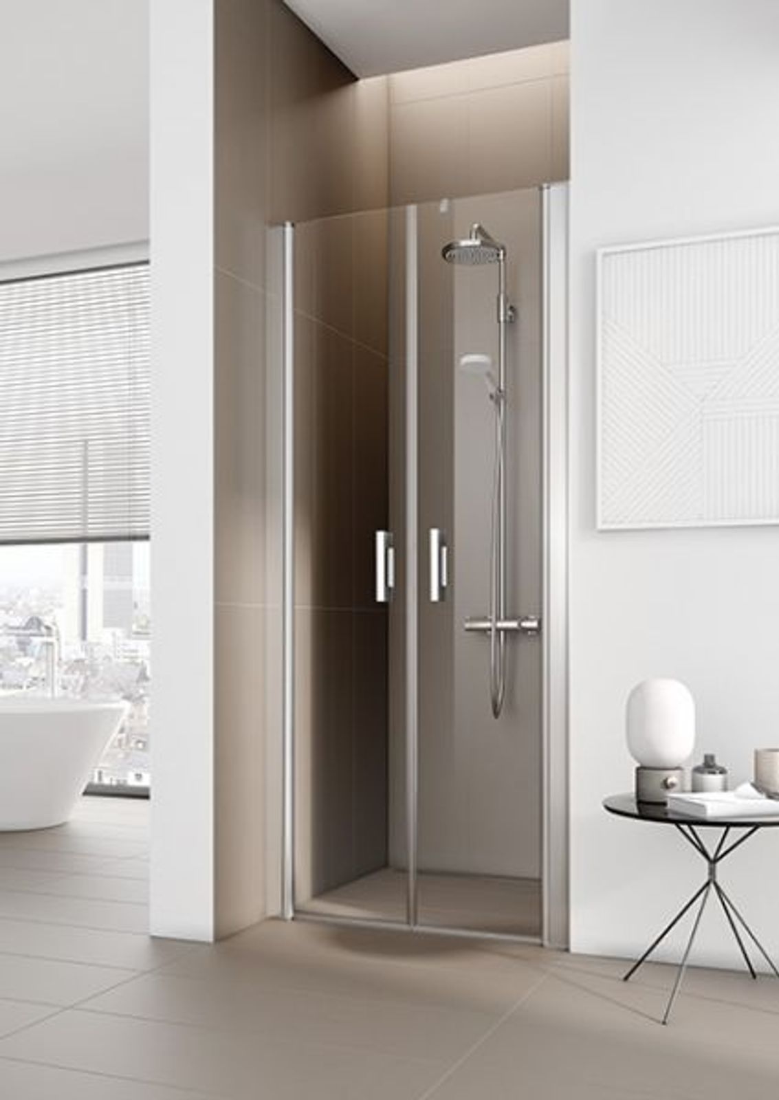 Kermi Pendeltür PEGA PTD 750x1850 mm BV 700-750 SIHG ESG klar