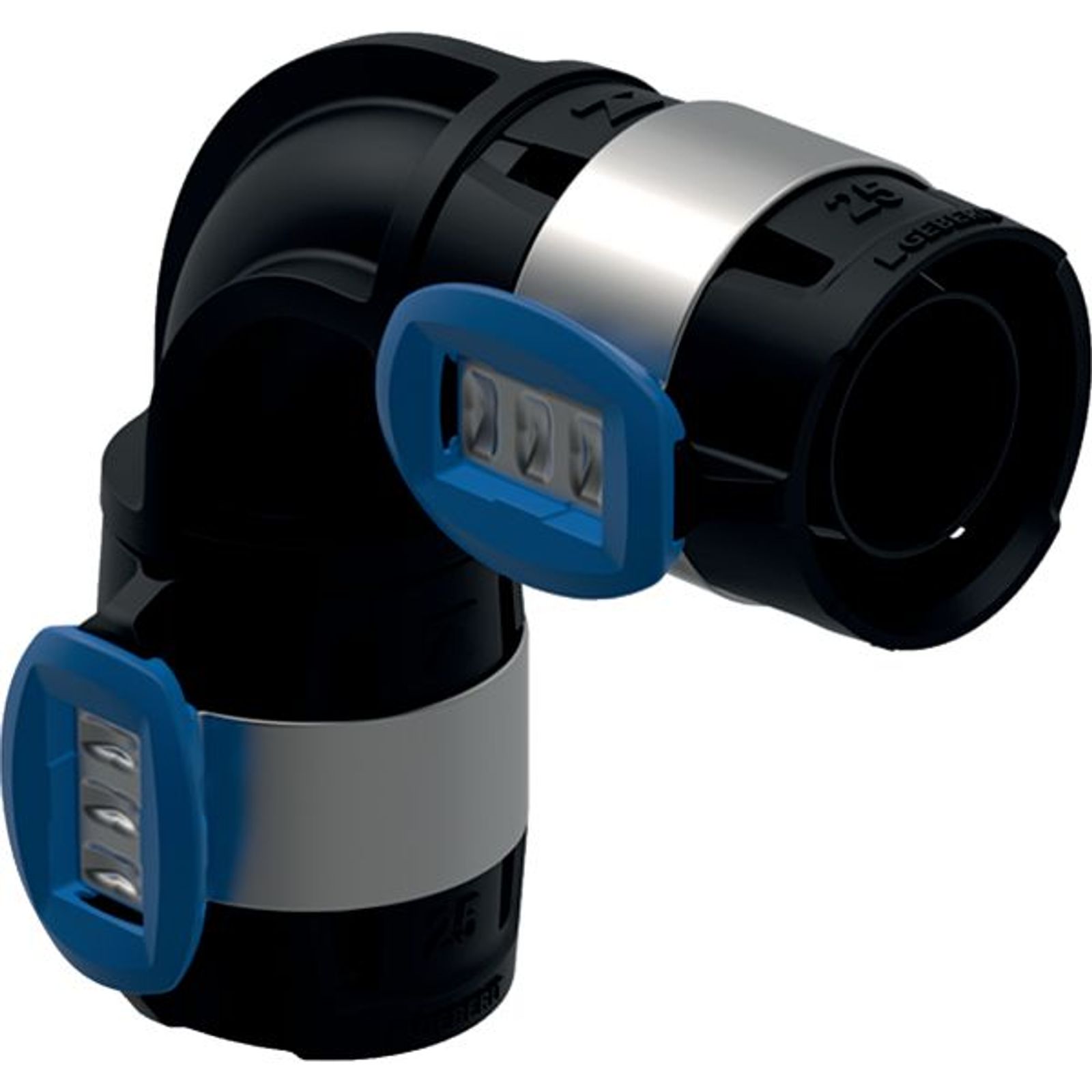 Geberit FlowFit Bogen 90 Grad PPSU 75mm
