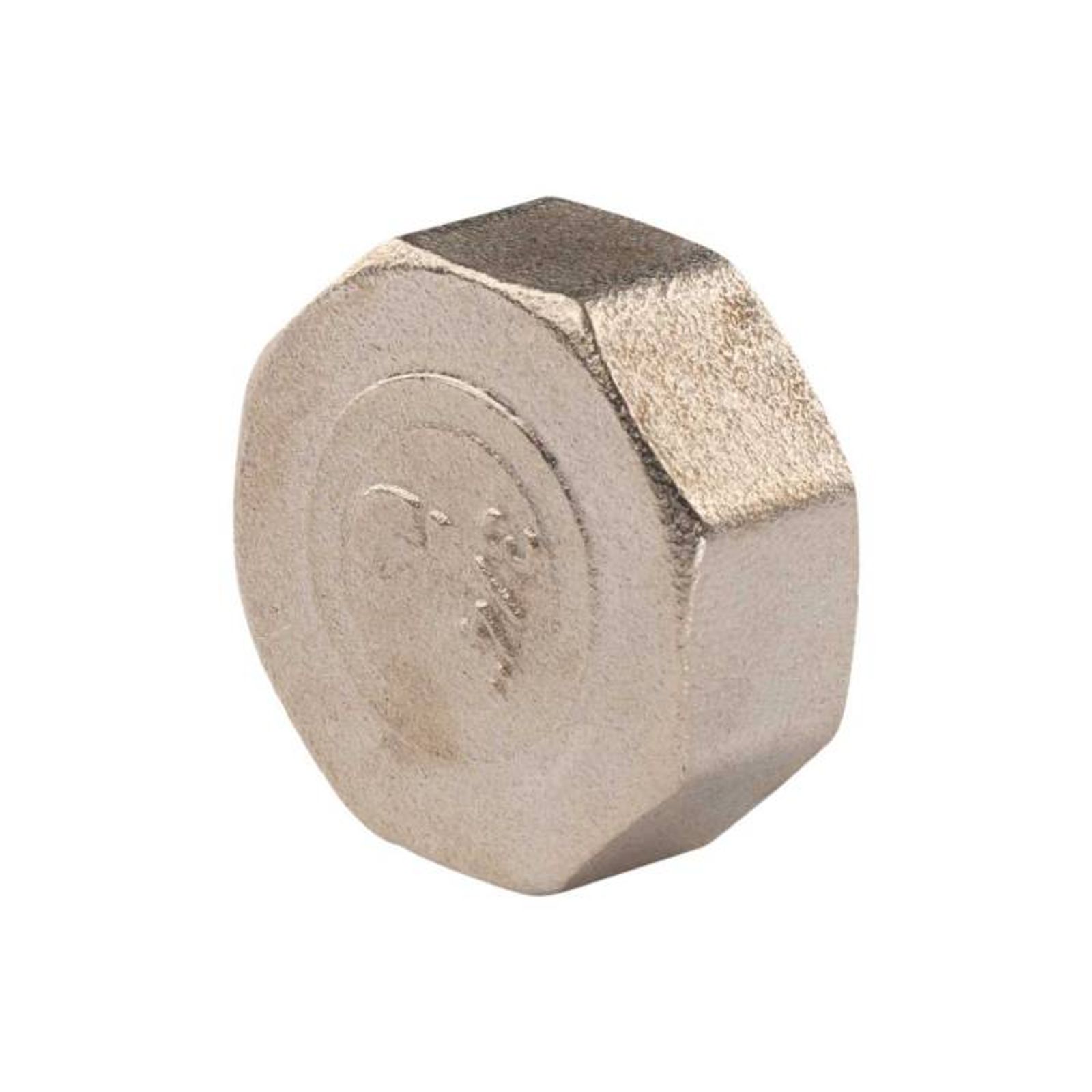 Messing Gewinde-Fitting Kappe 3/4"IG für Eurokonusabgang synthetisch dichtend