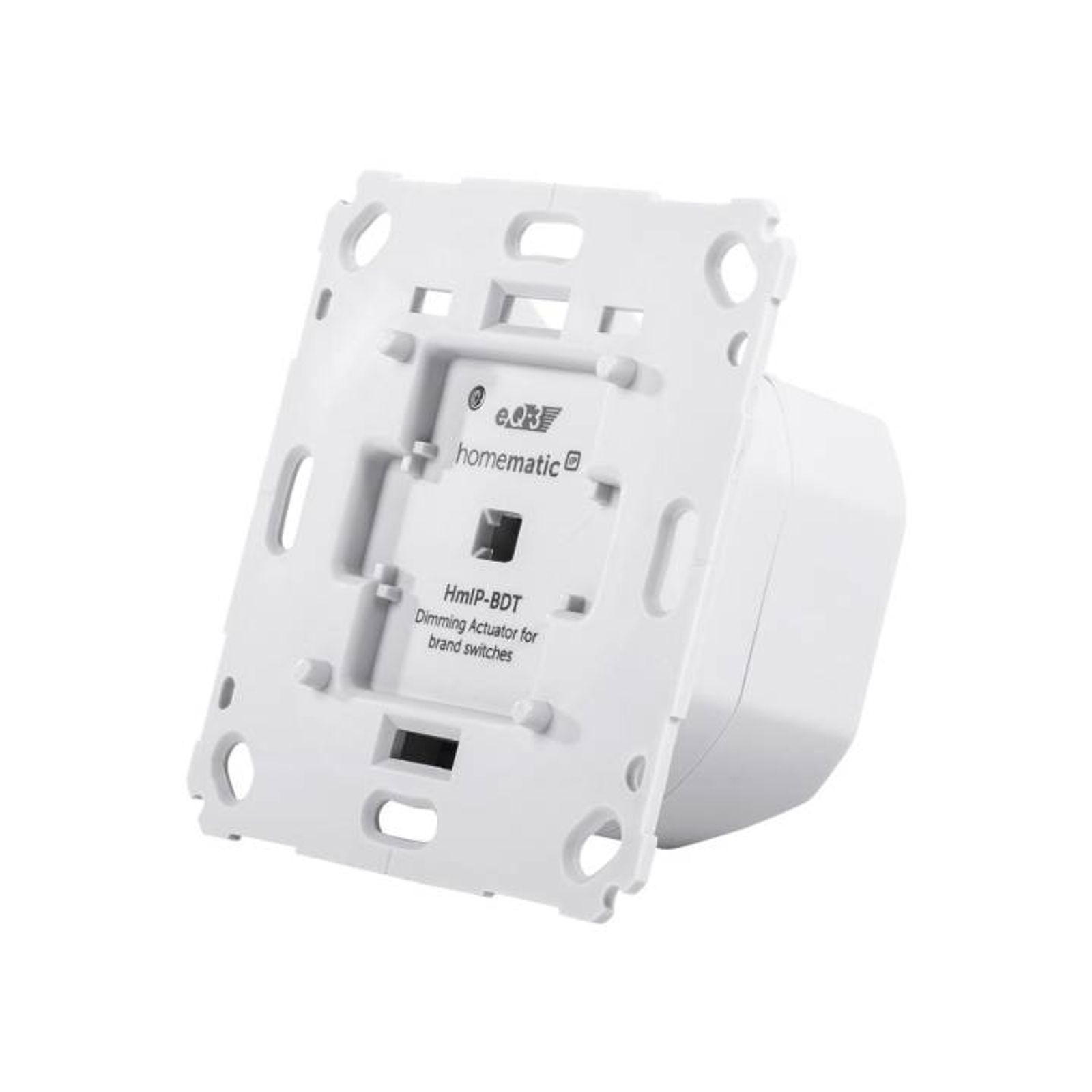 Homematic IP Smart Home Dimmaktor für Markenschalter - Phasenabschnitt HmIP-BDT