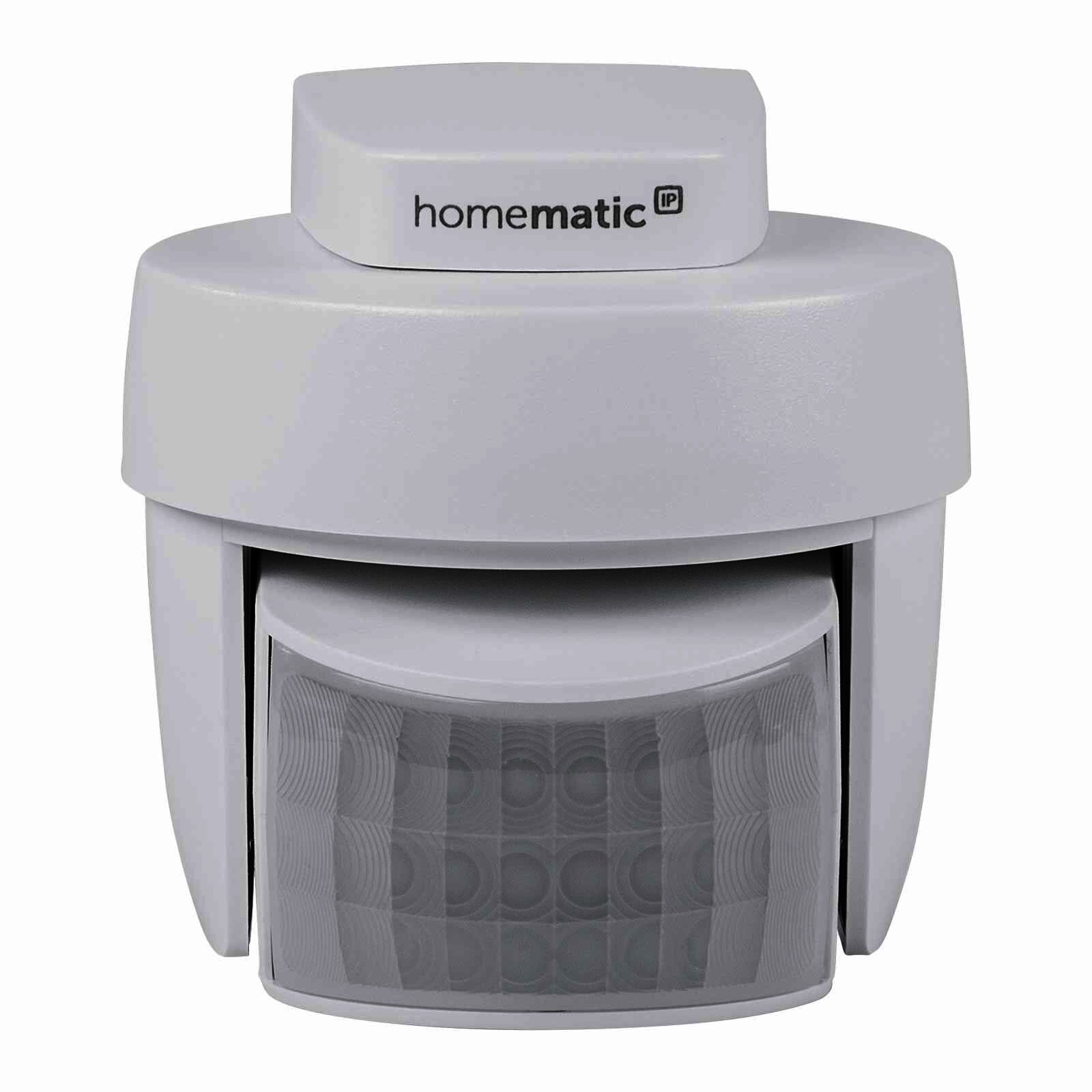 Homematic IP Smart Home Bewegungsmelder HmIP-SMO-2 mit Dämmerungssensor - außen, weiß