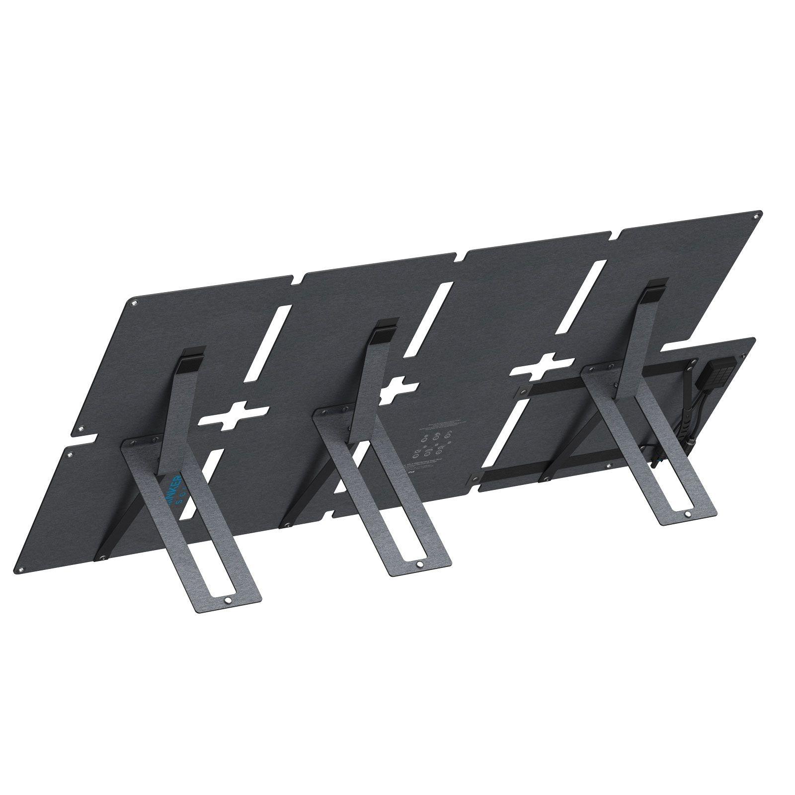 Anker SOLIX C300X DC + PS60 Set – Tragbare Powerstation mit 60W Solarpanel