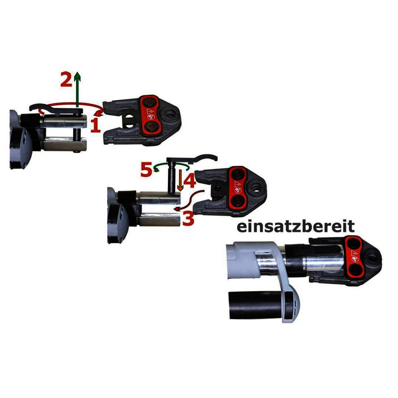 Rothenberger elektrohydraulische Fitting - Pressmaschine ROMAX AC ECO