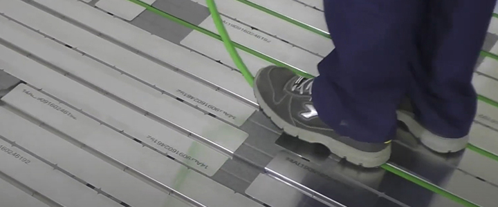 Heizungsrohr verlegen