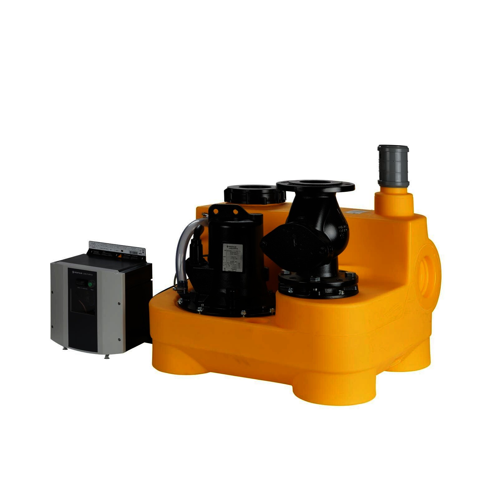Jung Pumpen Fäkalienhebeanlage COMPLI 400 (400V) mit montierter Rückschlagklappe R80